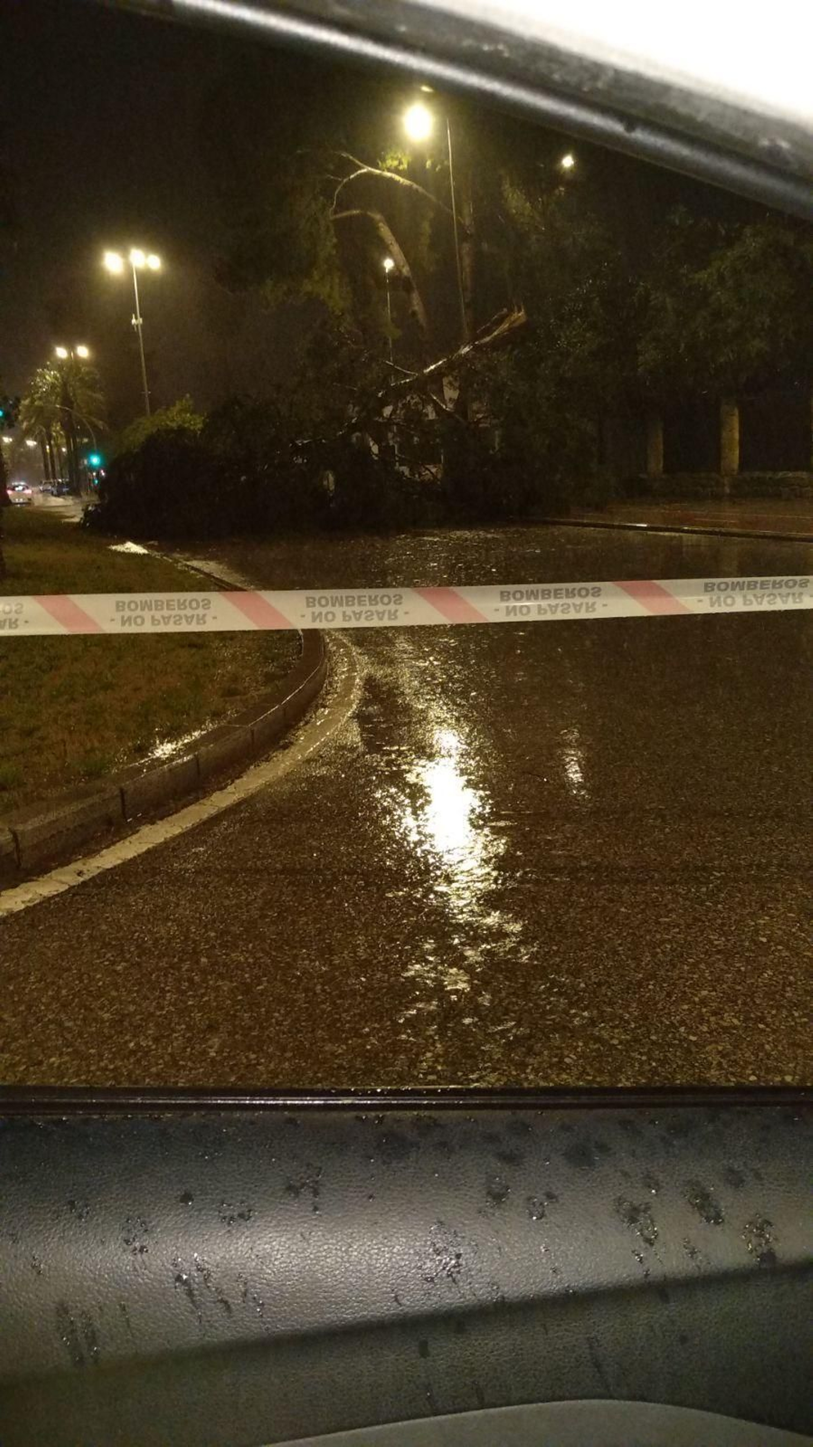 Las imágenes del paso del tornado en Jerez