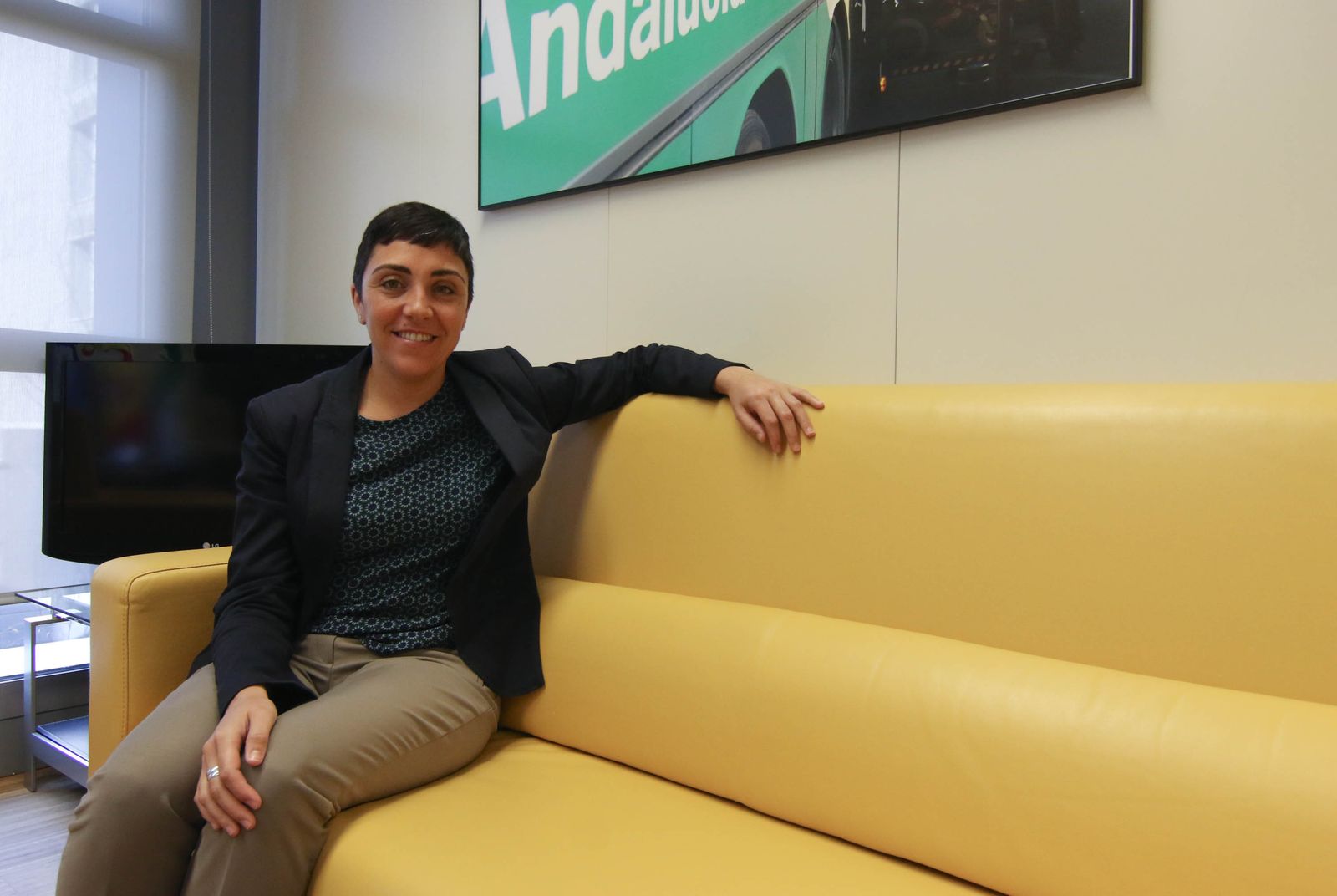 Fernández-Bermejo, en su despacho de la Delegación de Fomento y Vivienda de la Junta de Andalucía.