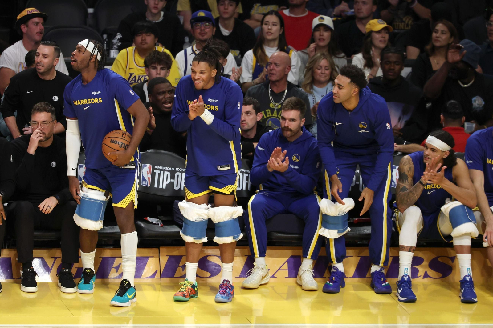 Las fotos del arranque de la NBA