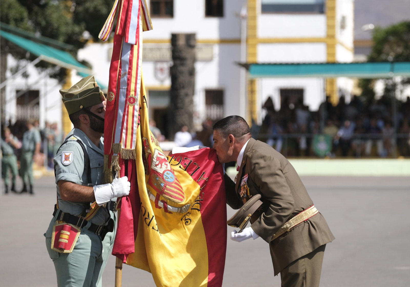 Imágenes del 102 aniversario de La Legión en Almería