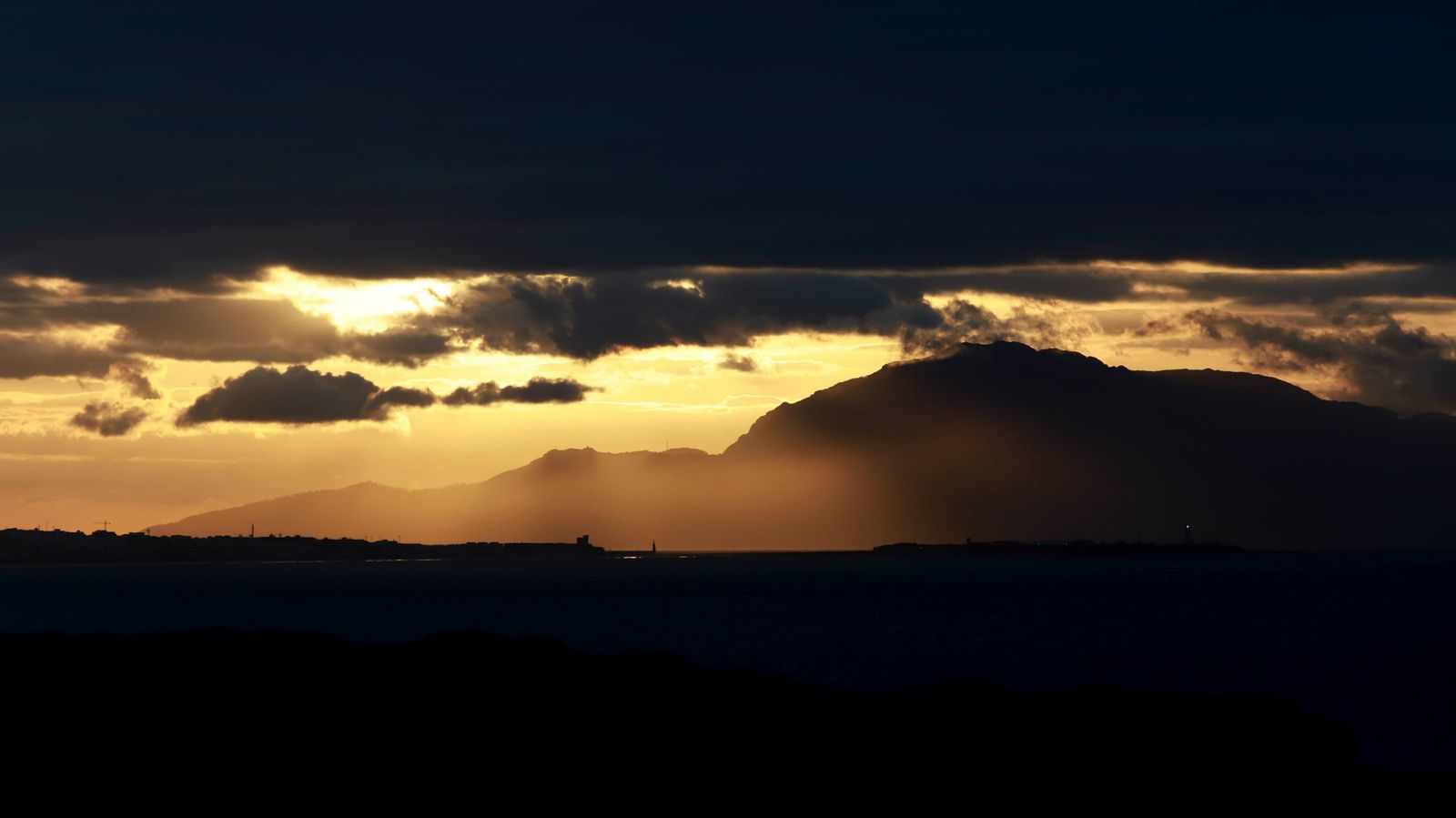 África desde Punta Paloma.