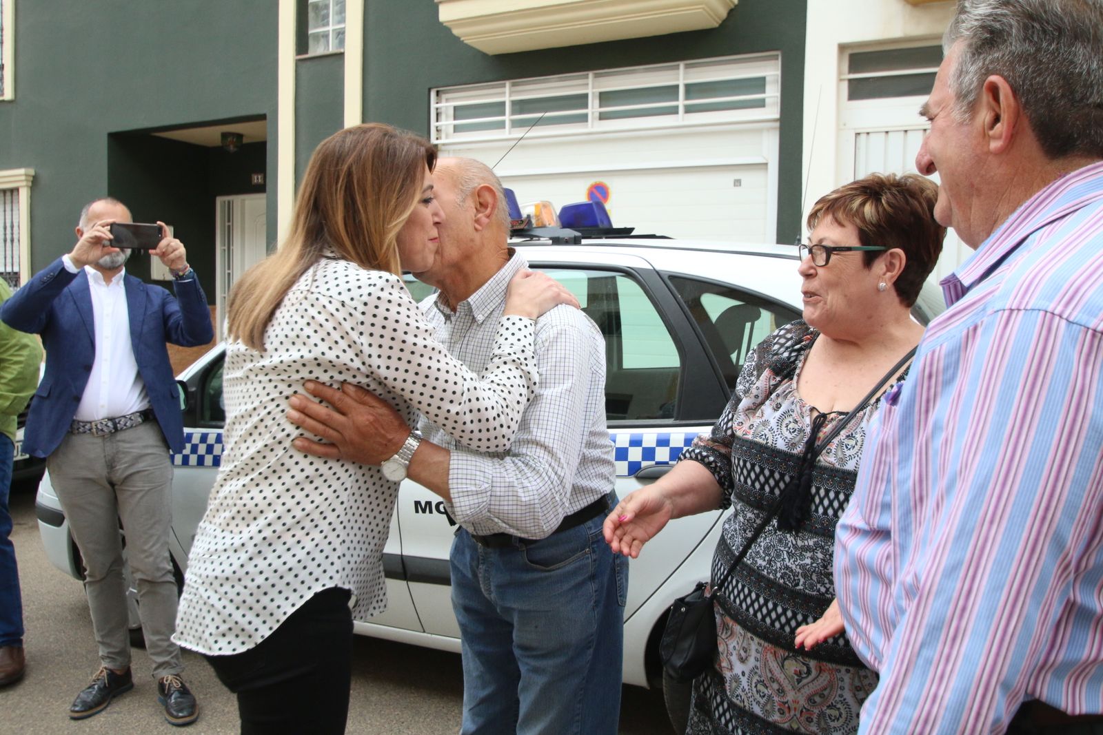 Las imágenes de la visita de Susana Díaz a Almería