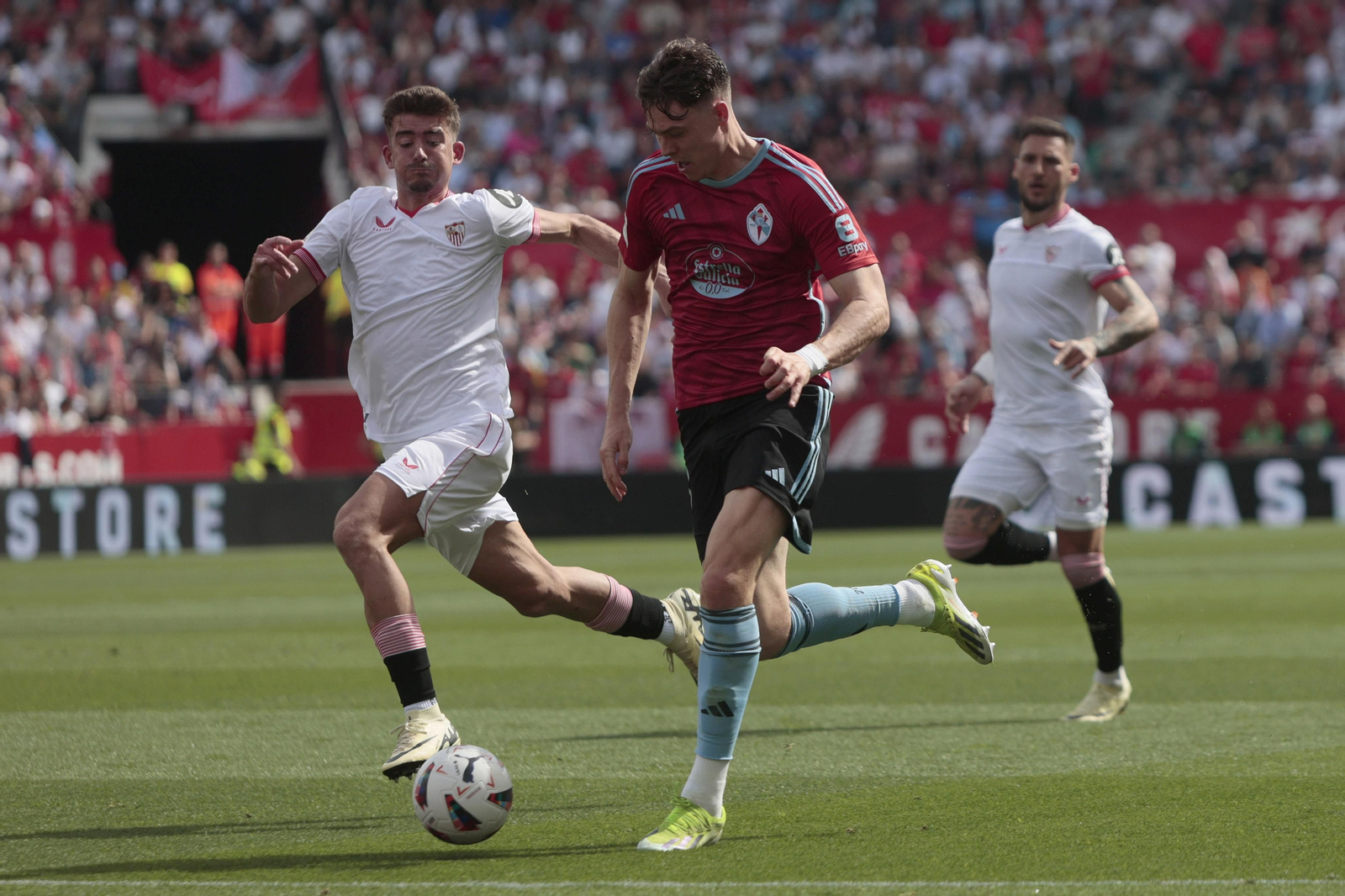 Las imágenes del Sevilla - Celta