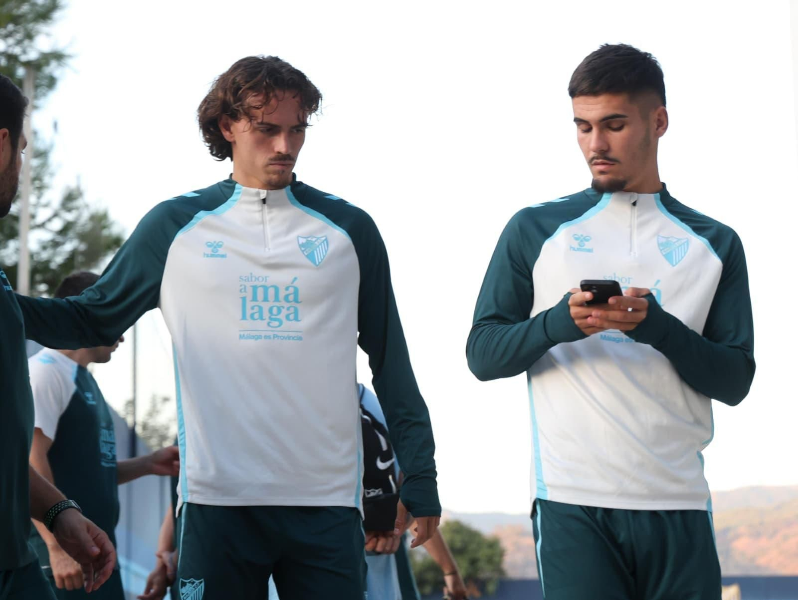 Recio y Chupete, este martes 4 de noviembre, saliendo del Anexo