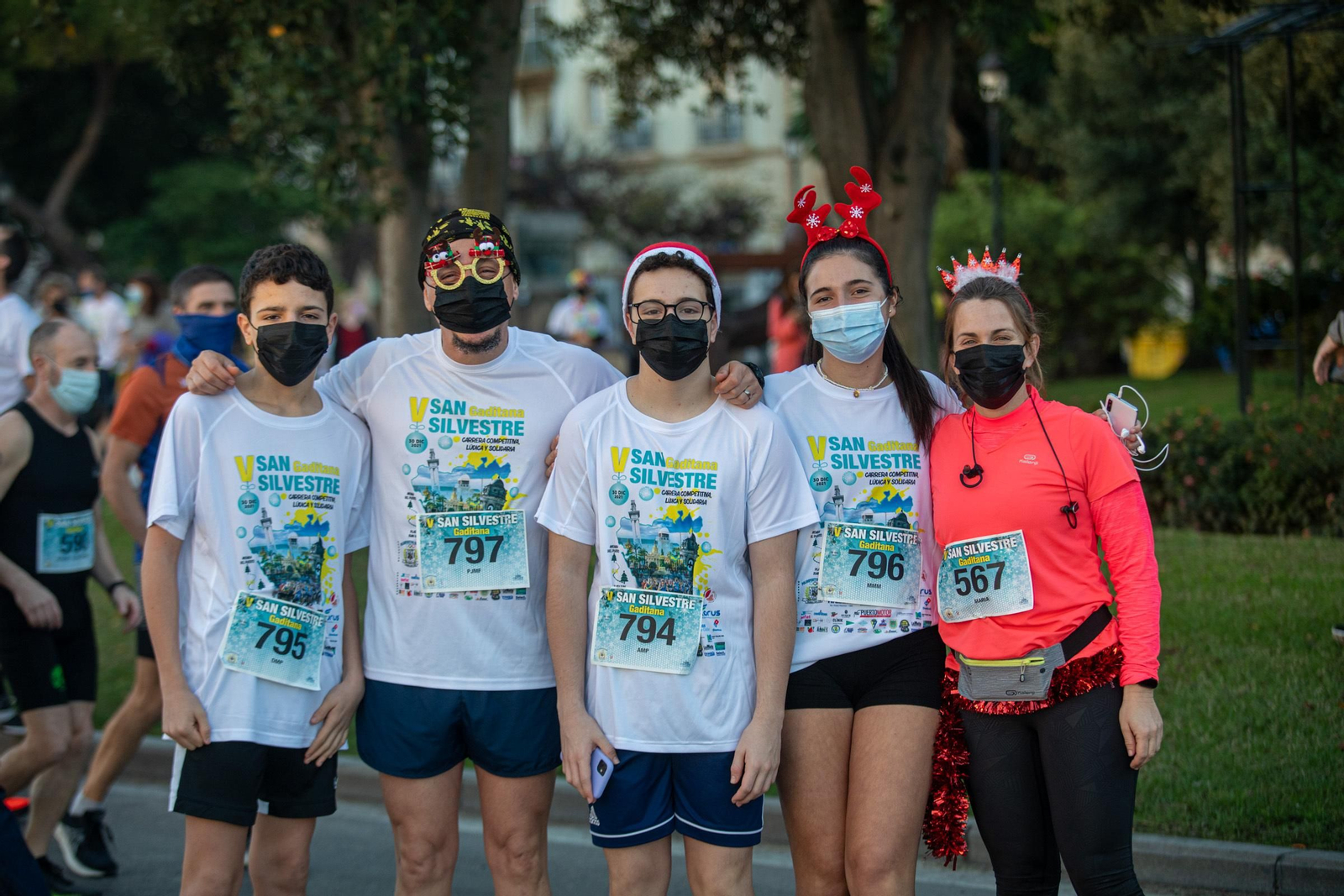 La V San Silvestre gaditana, en imágenes