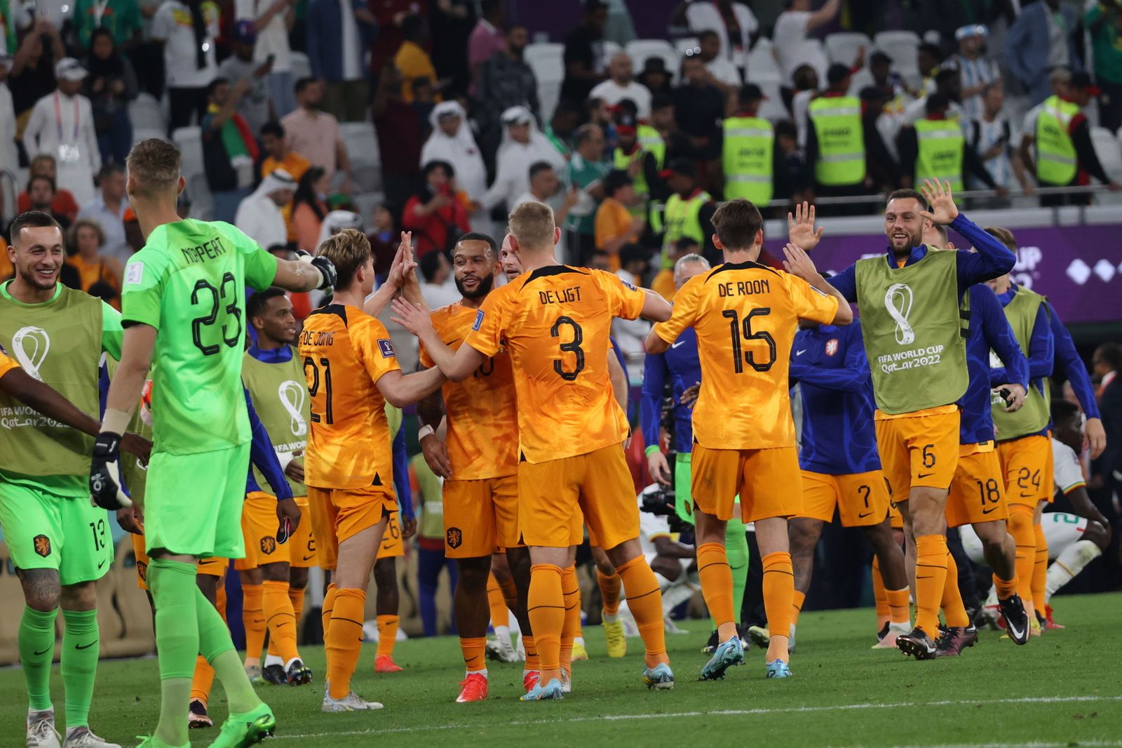 Las imágenes del Senegal - Países Bajos