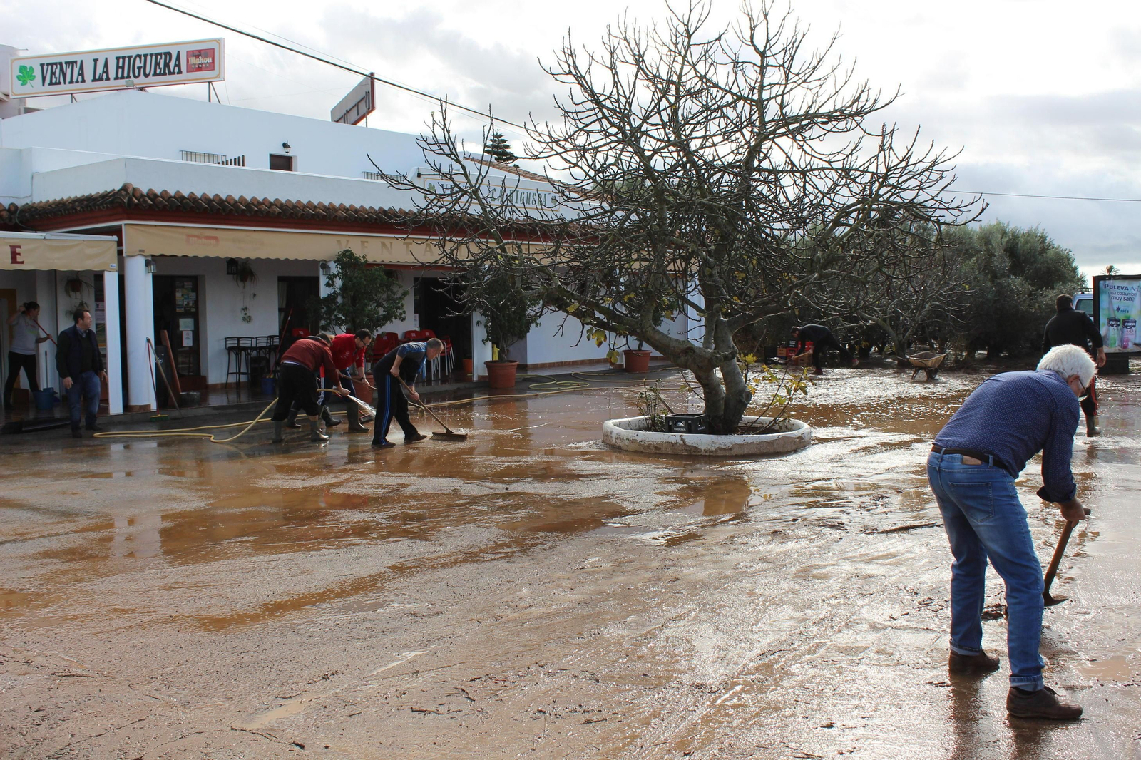 Imágenes del temporal en la provincia de Cádiz