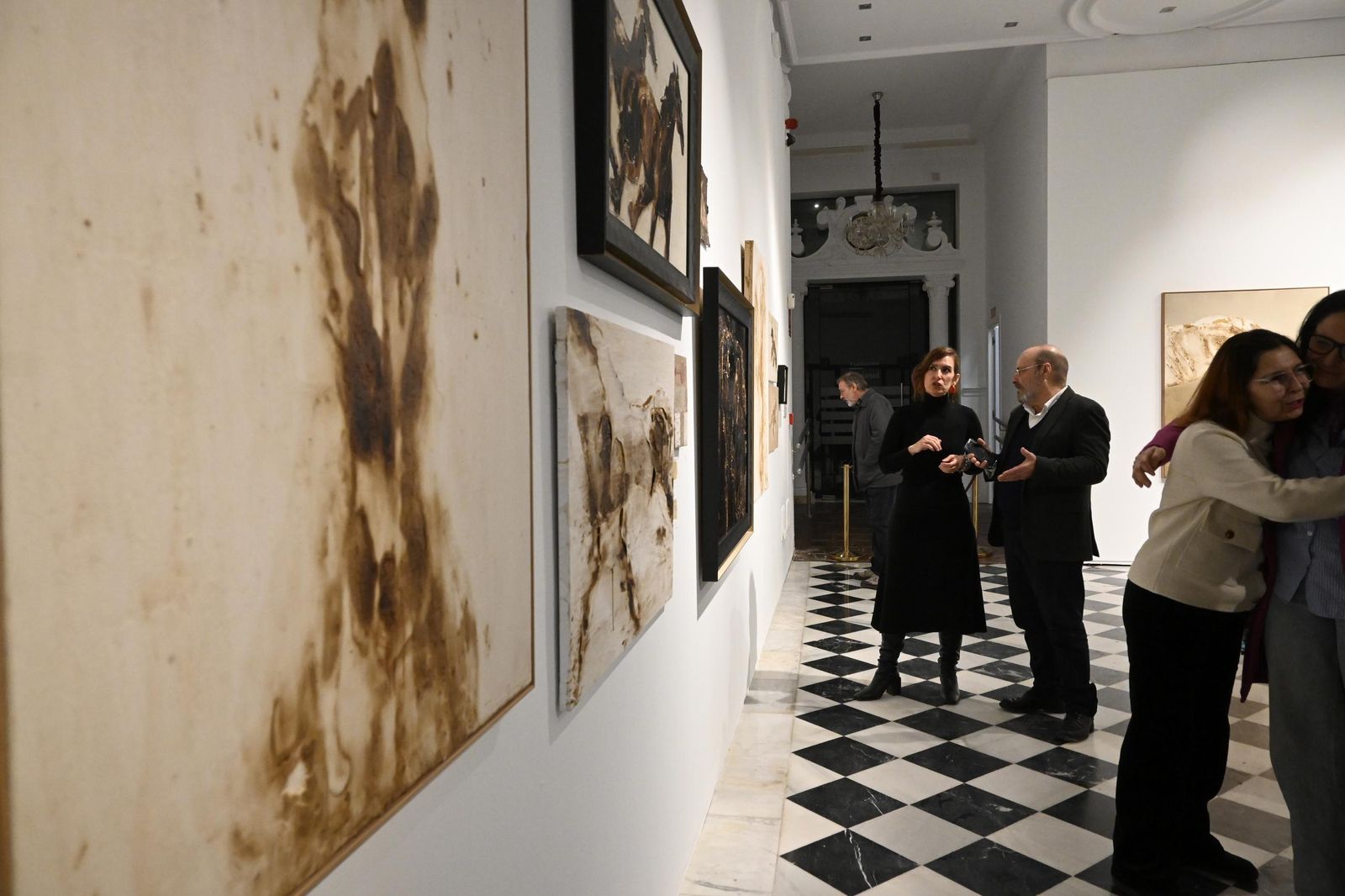 Inauguración de la exposición `Ánima´ de Tiziana Domínguez