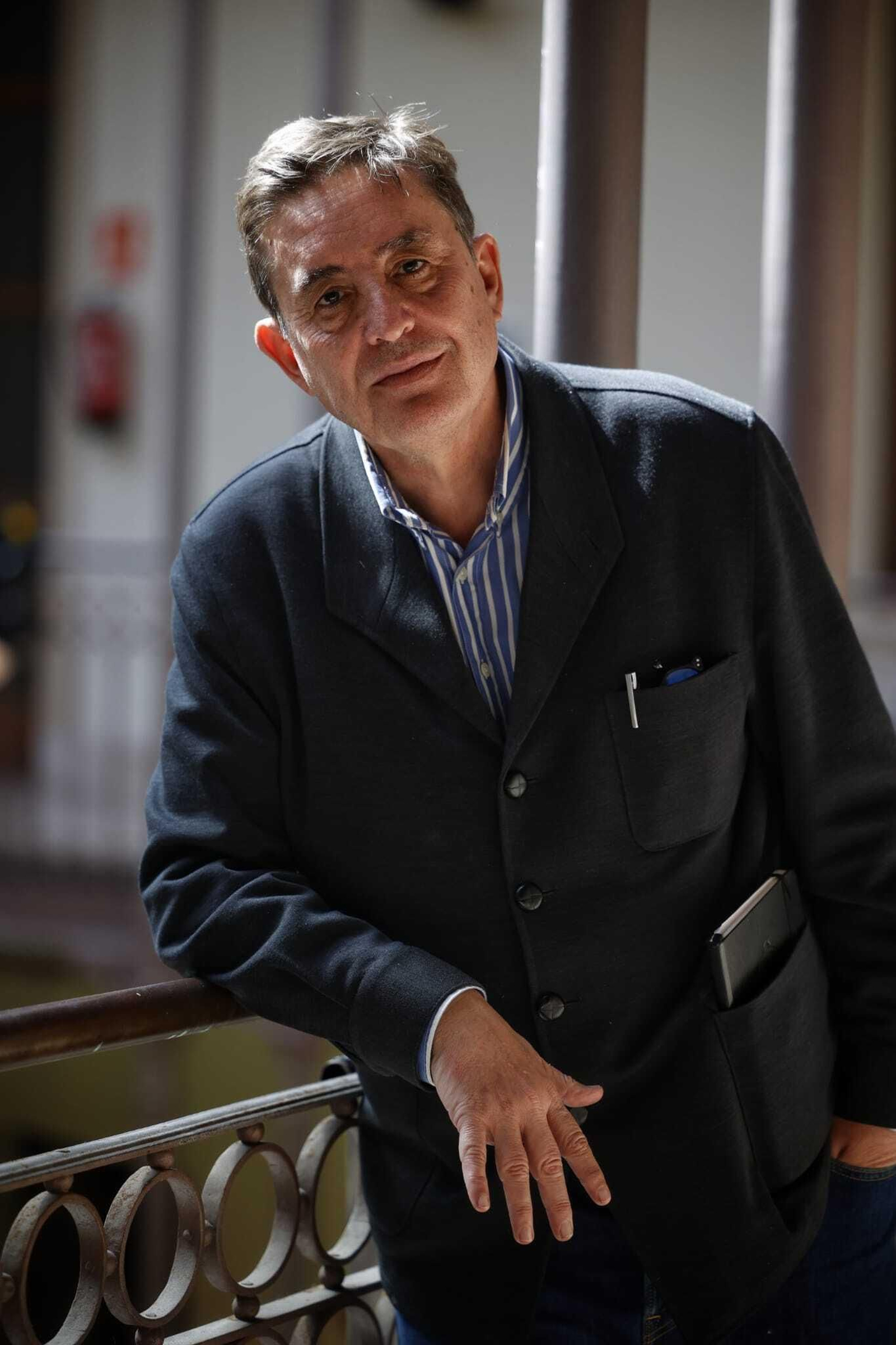 Luis García Montero, durante el último día del Congreso de la Lengua en Cádiz.
