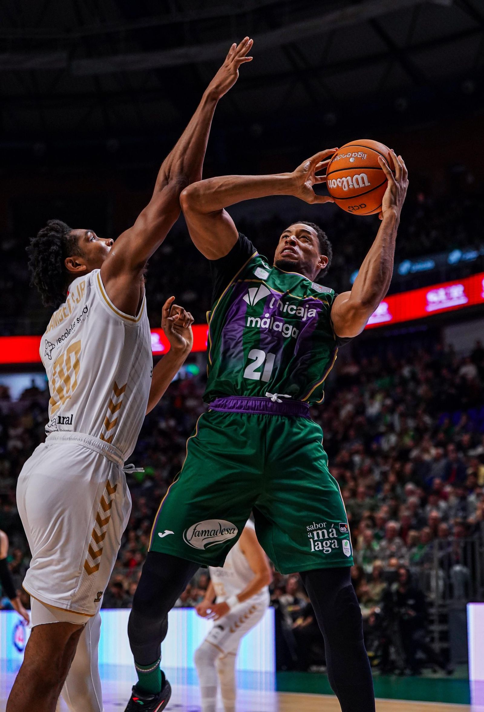 El Unicaja-San Pablo Burgos, en fotos