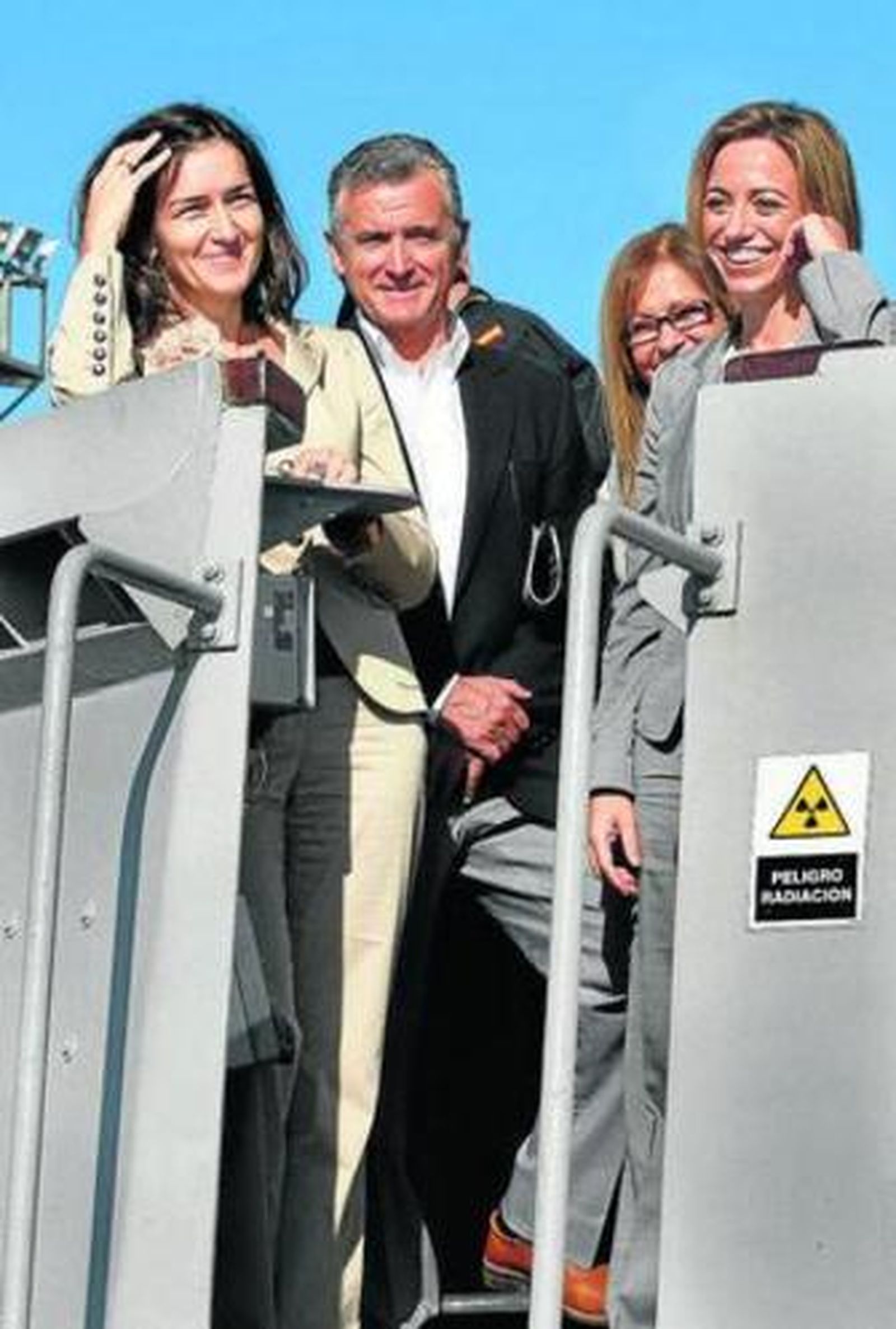 González-Sinde, Paulino Plata, Yolanda Peinado y Carmen Chacón.