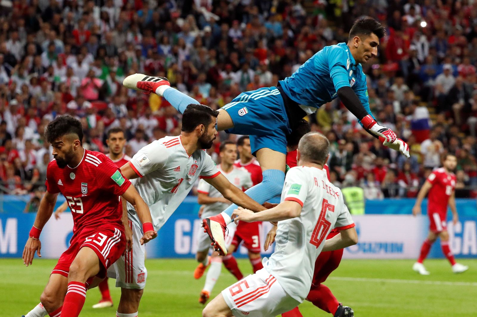 Las imágenes del Irán-España