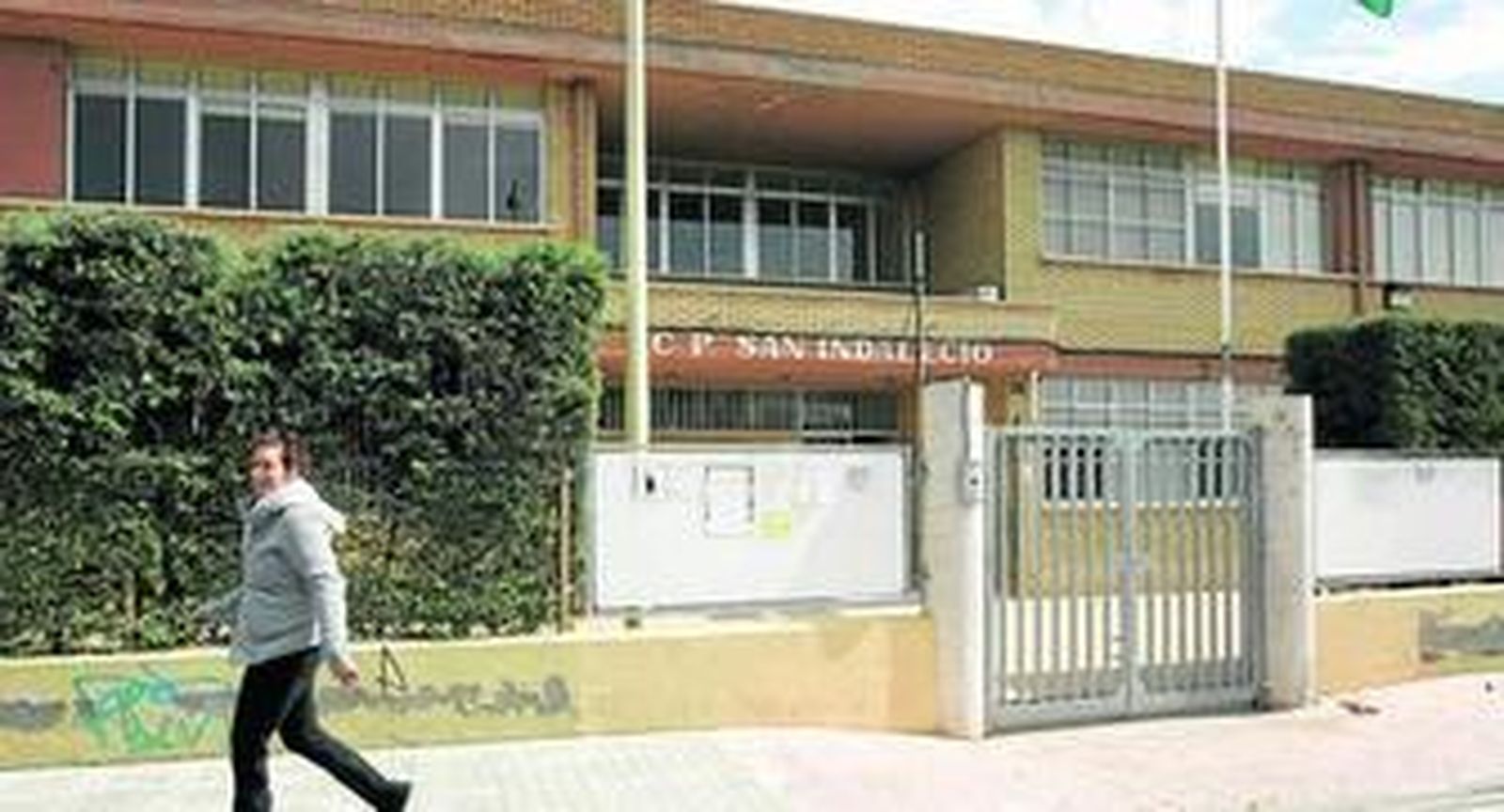 El colegio San Indalecio de La Cañada en el que se van a acometer las obras.