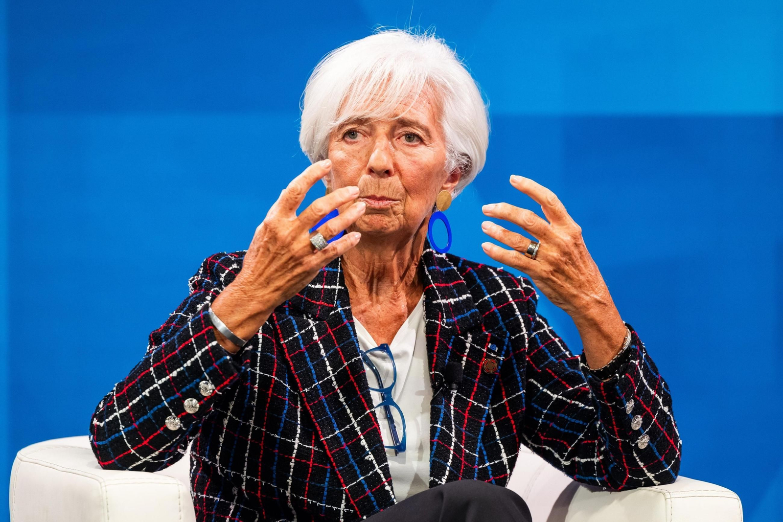 Christine Lagarde, presidenta del Banco Central Europeo