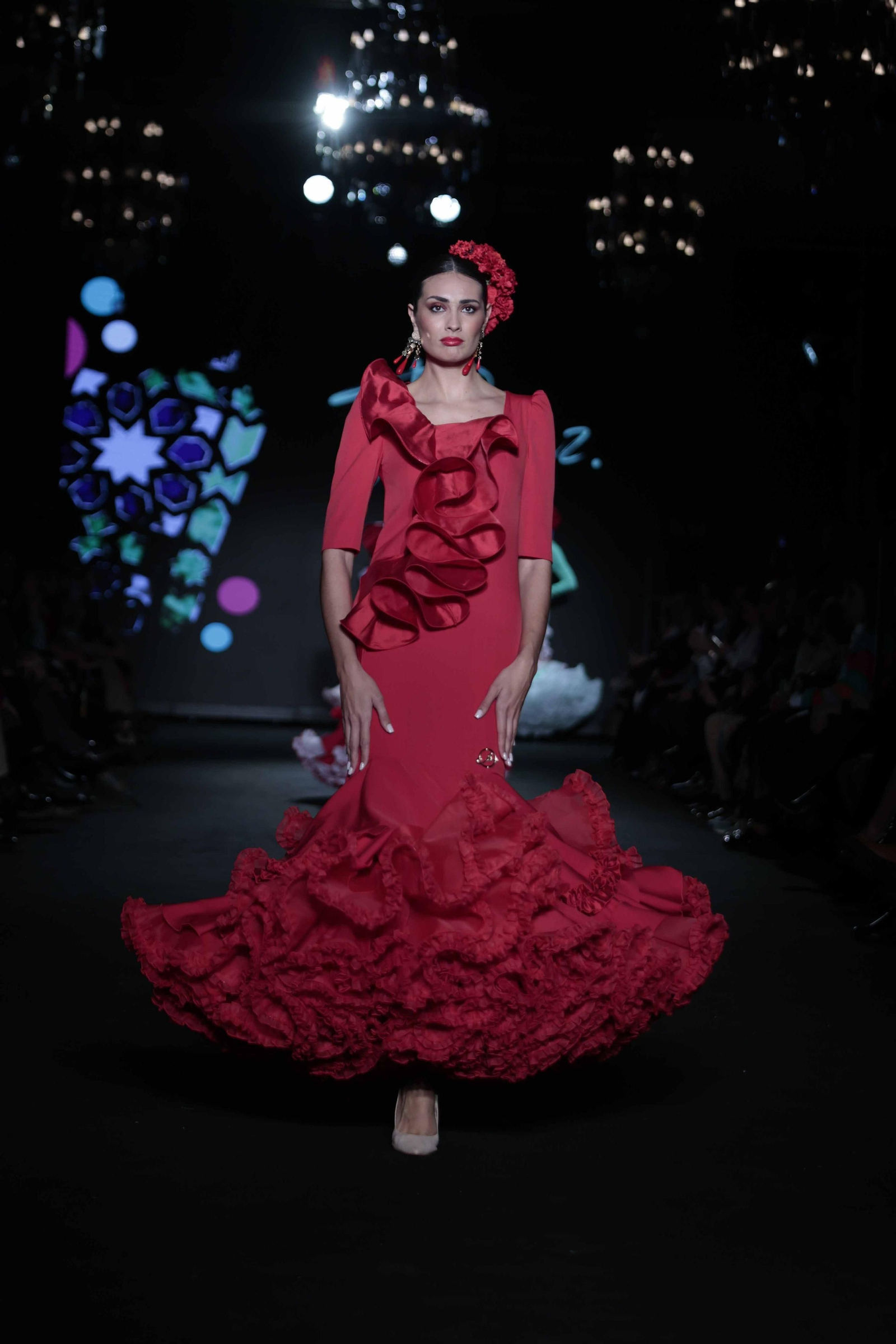 El desfile de Lorena Rodríguez en We Love Flamenco 2024, todas las fotos