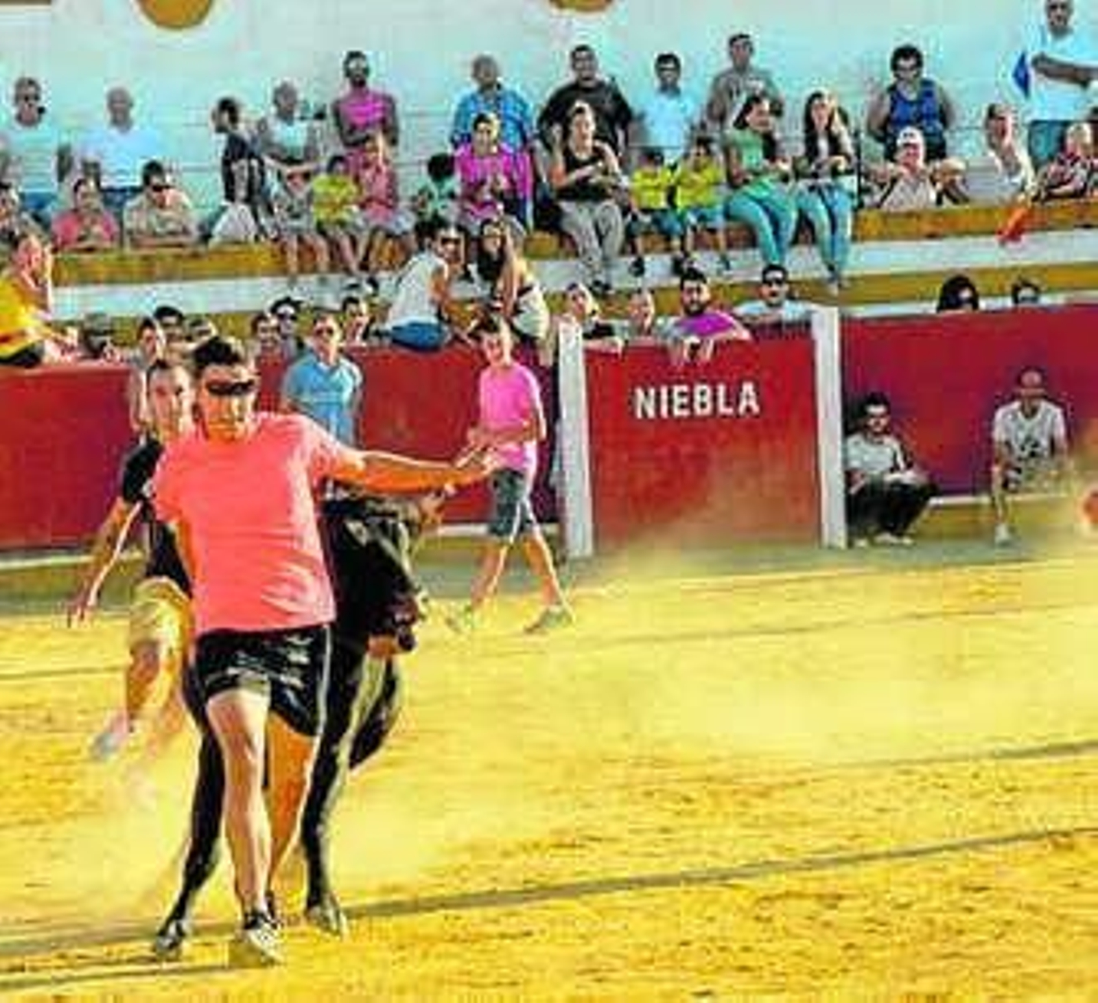 Una de las capeas de Niebla.