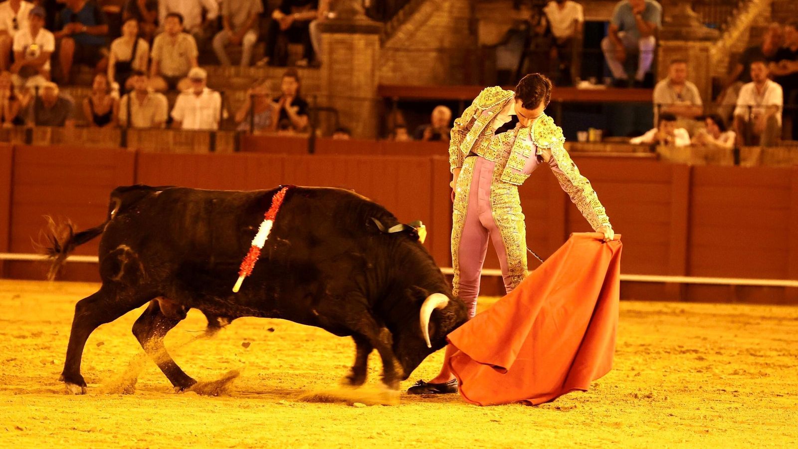 Blas Márquez enseñó mejor compostura que el resto de sus compañeros.