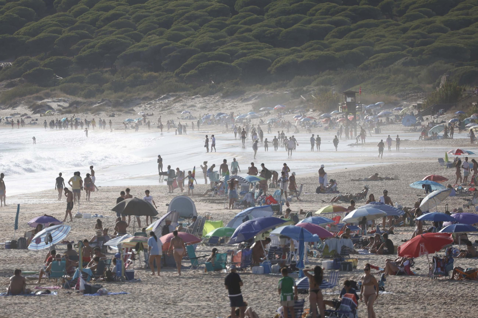 Las fotos del mar de fondo en las playas de Tarifa