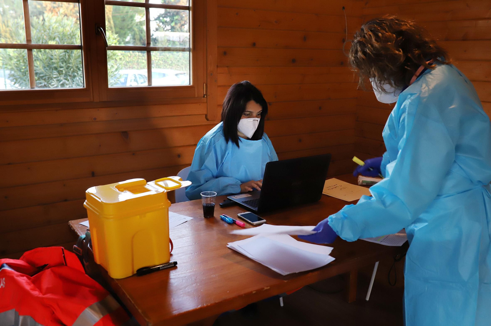 Plan de vacunación contra el coronavirus en las residencias de Afanas Jerez