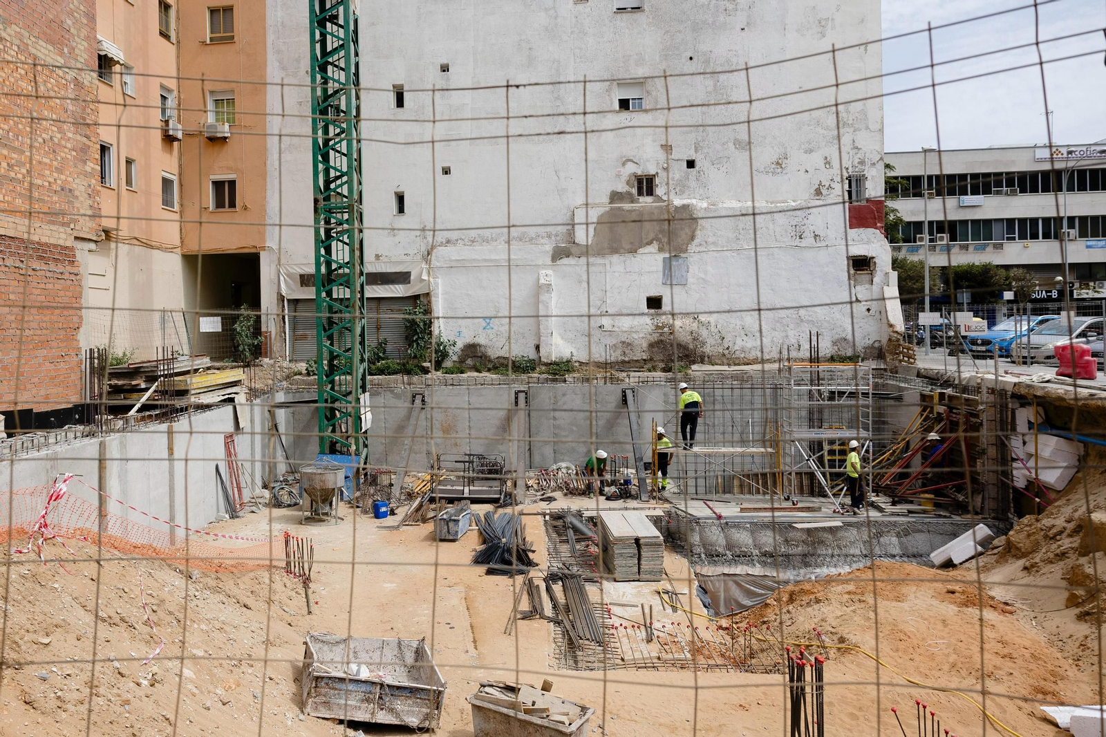 Trabajos de construcción de vivienda en Cádiz. Trabajos de construcción de vivienda en Cádiz.