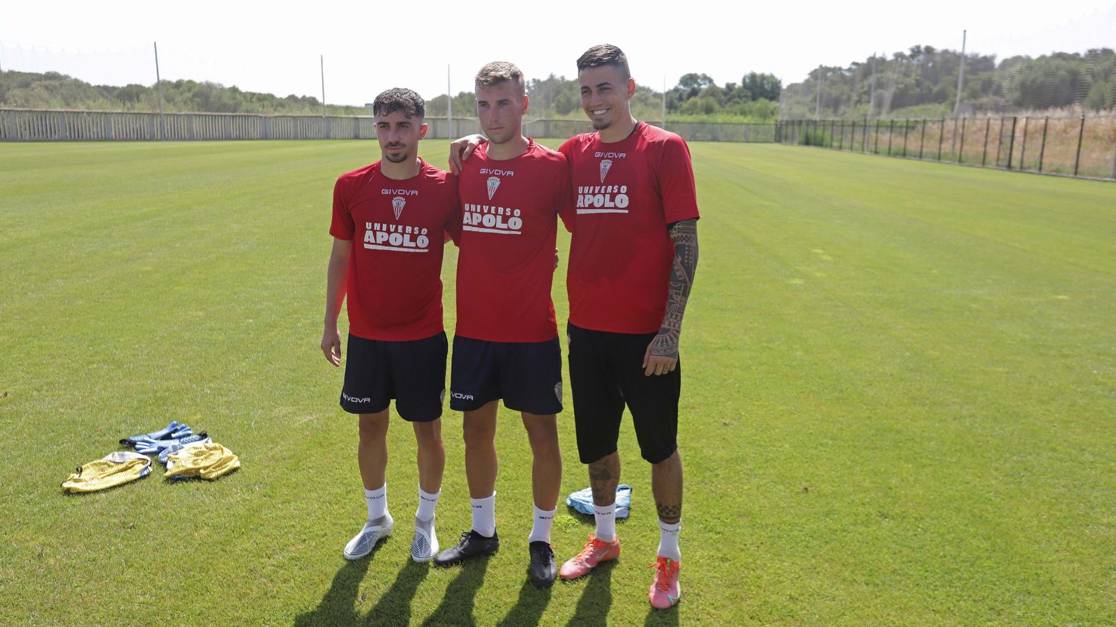 Fotos del primer entrenamiento del Algeciras CF