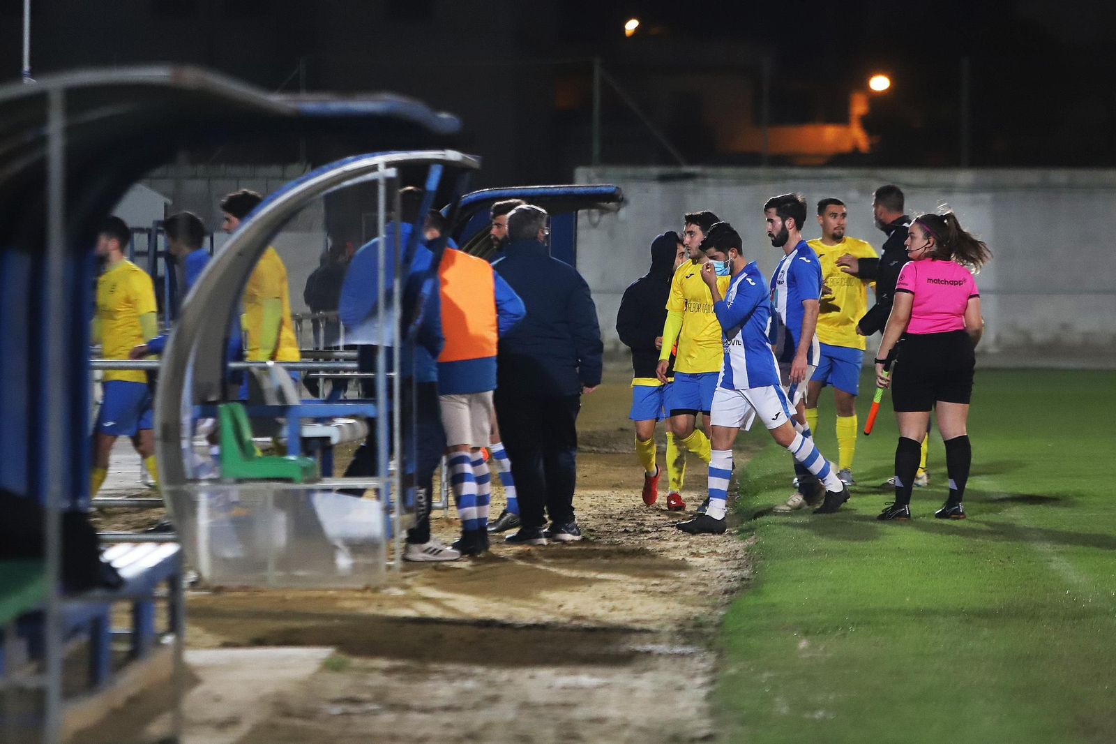 Imágenes del partido entre el Jerez Industrial-El Torno