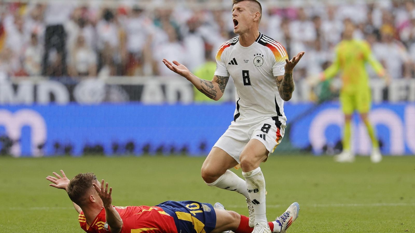 Las mejores fotos del España - Alemania