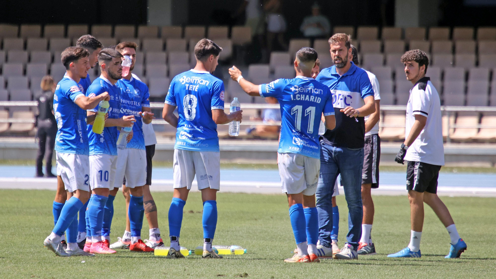 Último partido de liga del Xerez DFC - CD Pozoblanco en Chapín