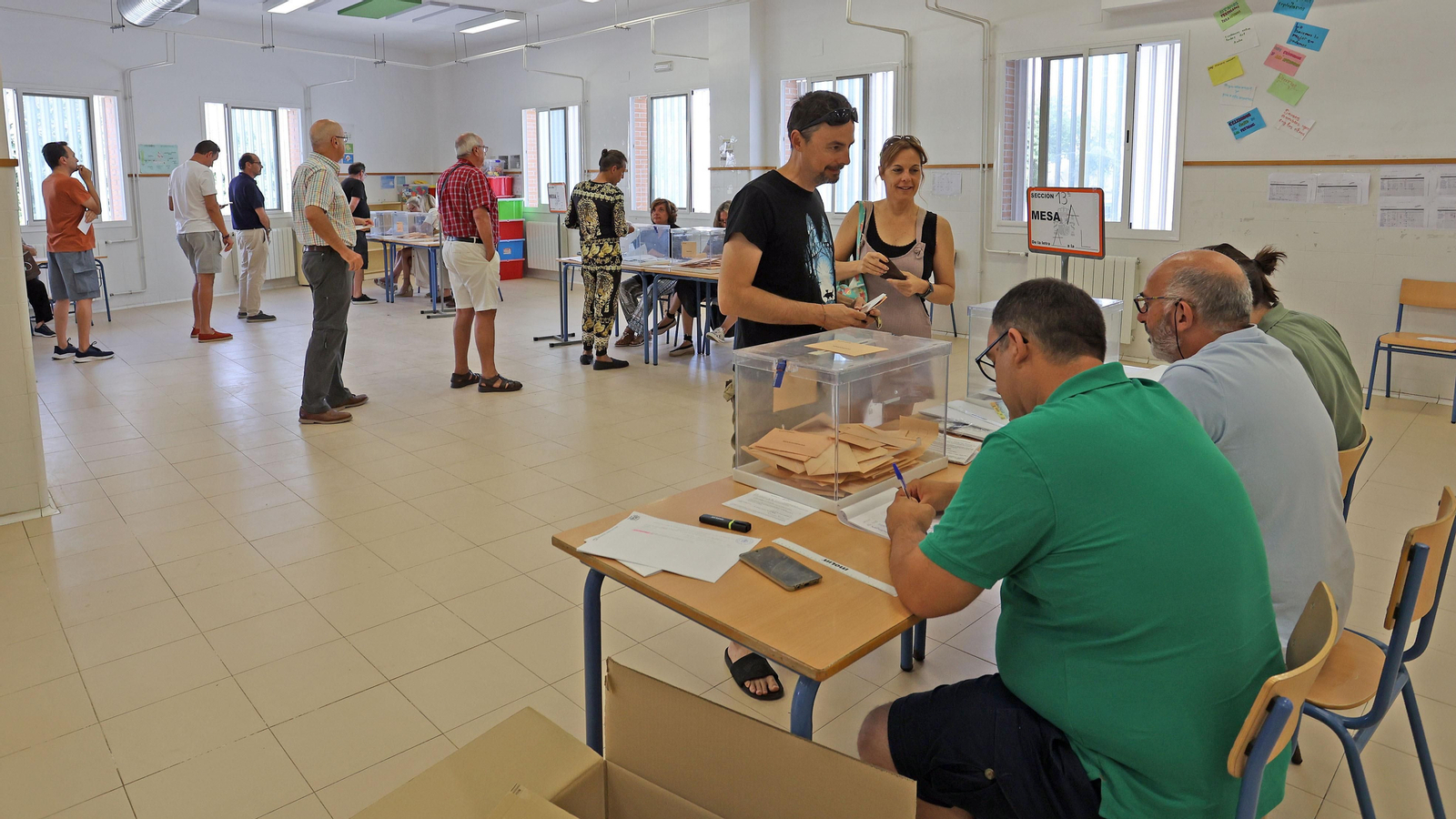 Jornada electoral en Jerez