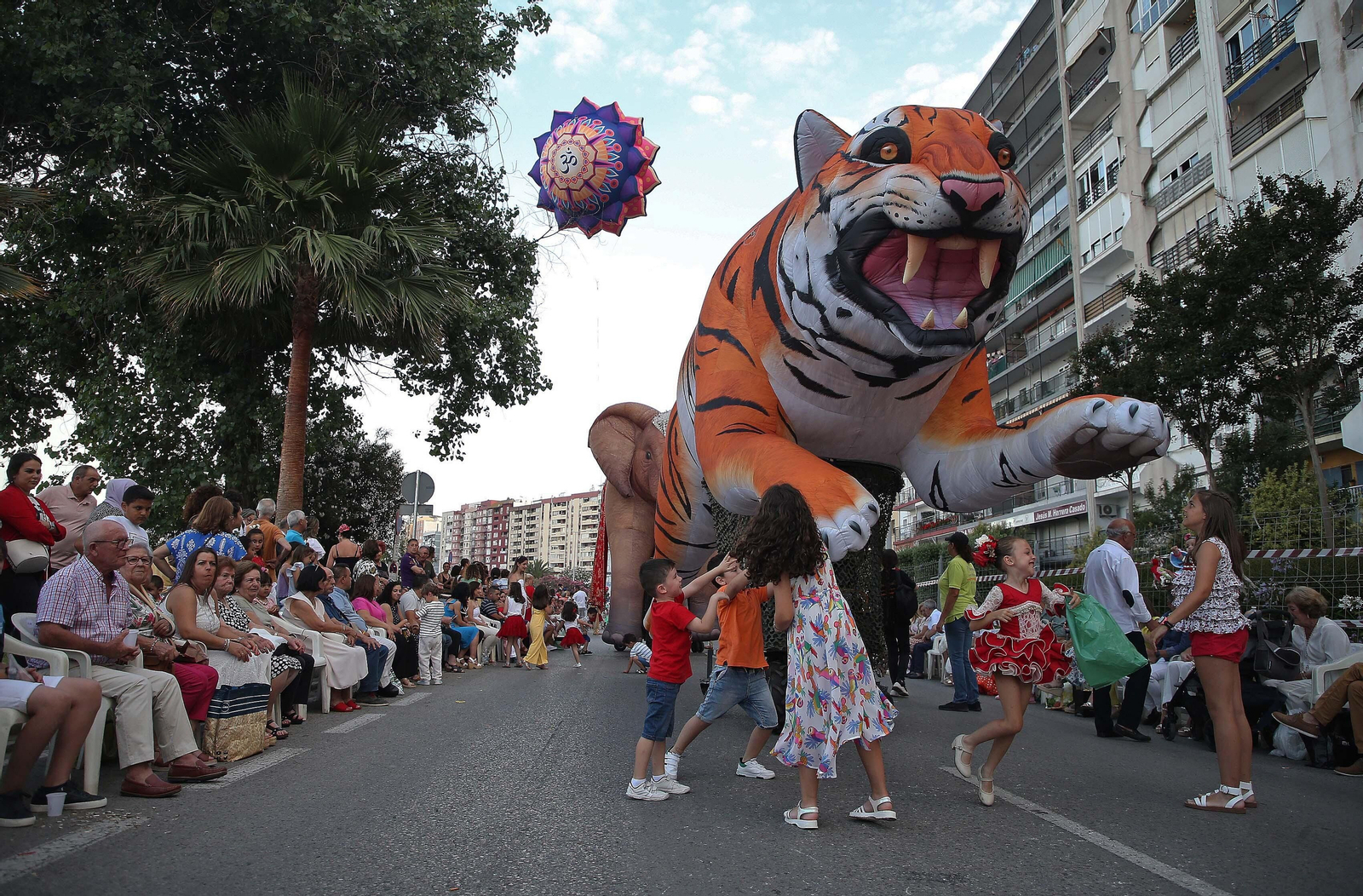 Fotos de la cabalgata de la Feria Real de Algeciras 2023