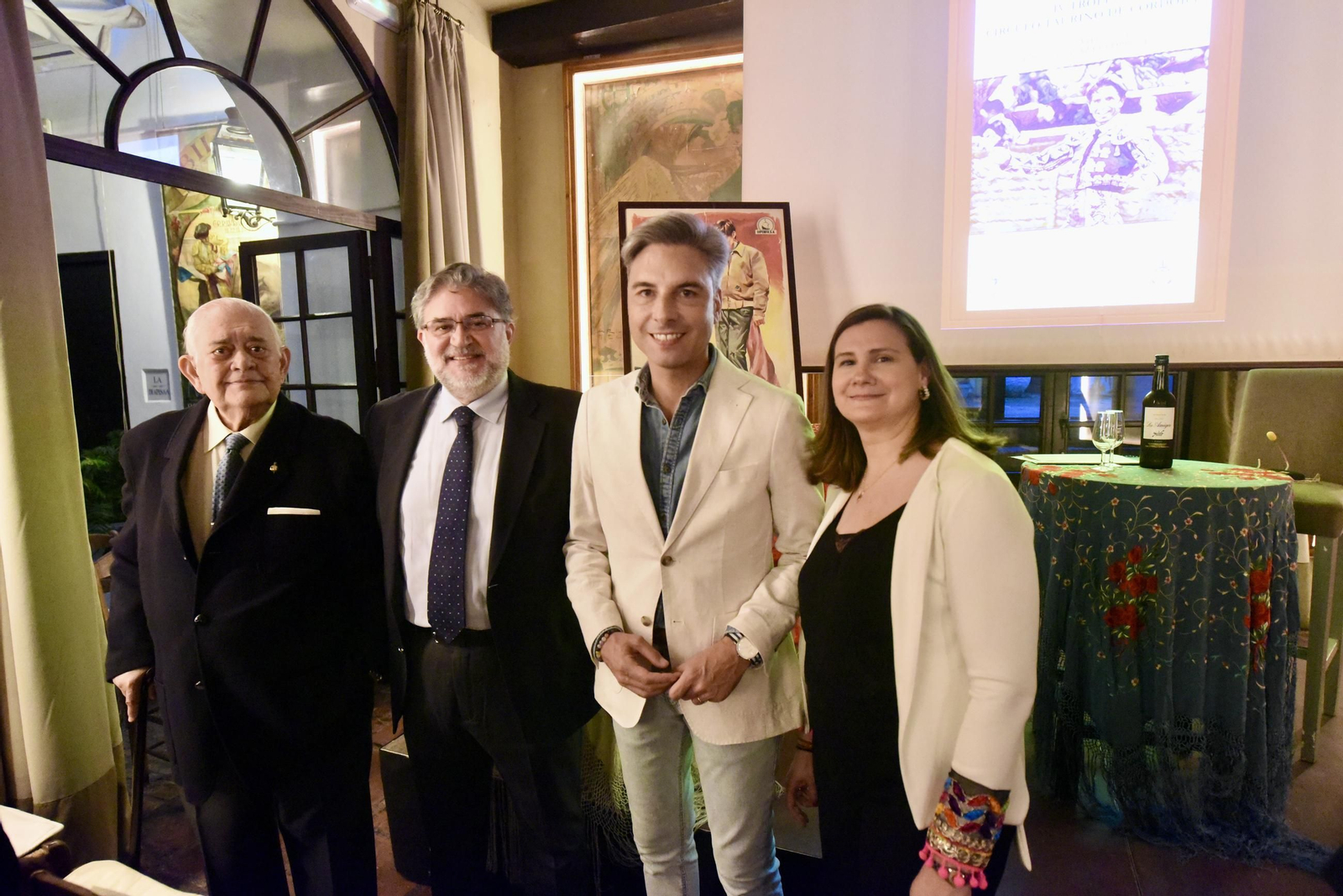 El Círculo Taurino de Córdoba premia la trayectoria de Manuel Díaz ‘El Cordobés’