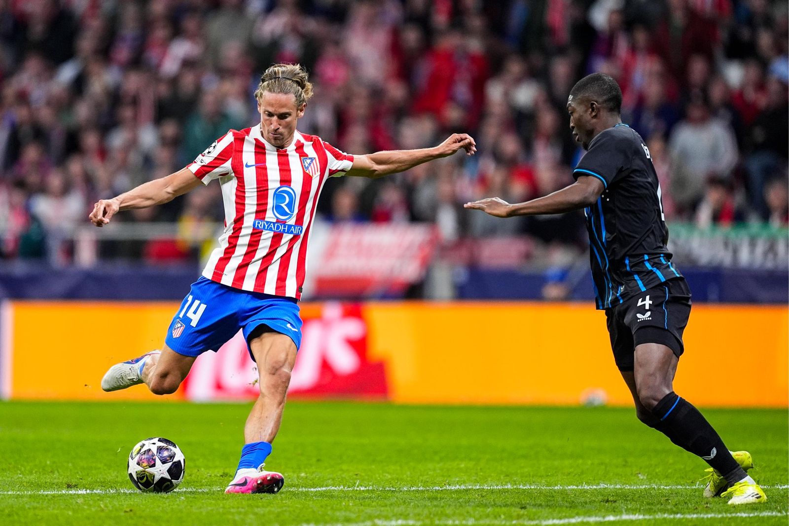 Las fotos del Atlético de Madrid-Brujas