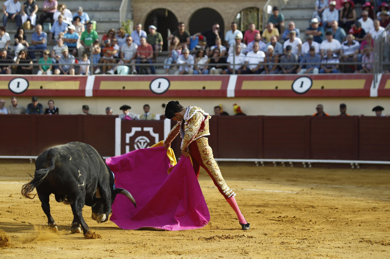 Corrida de toros en Vera, en imágenes