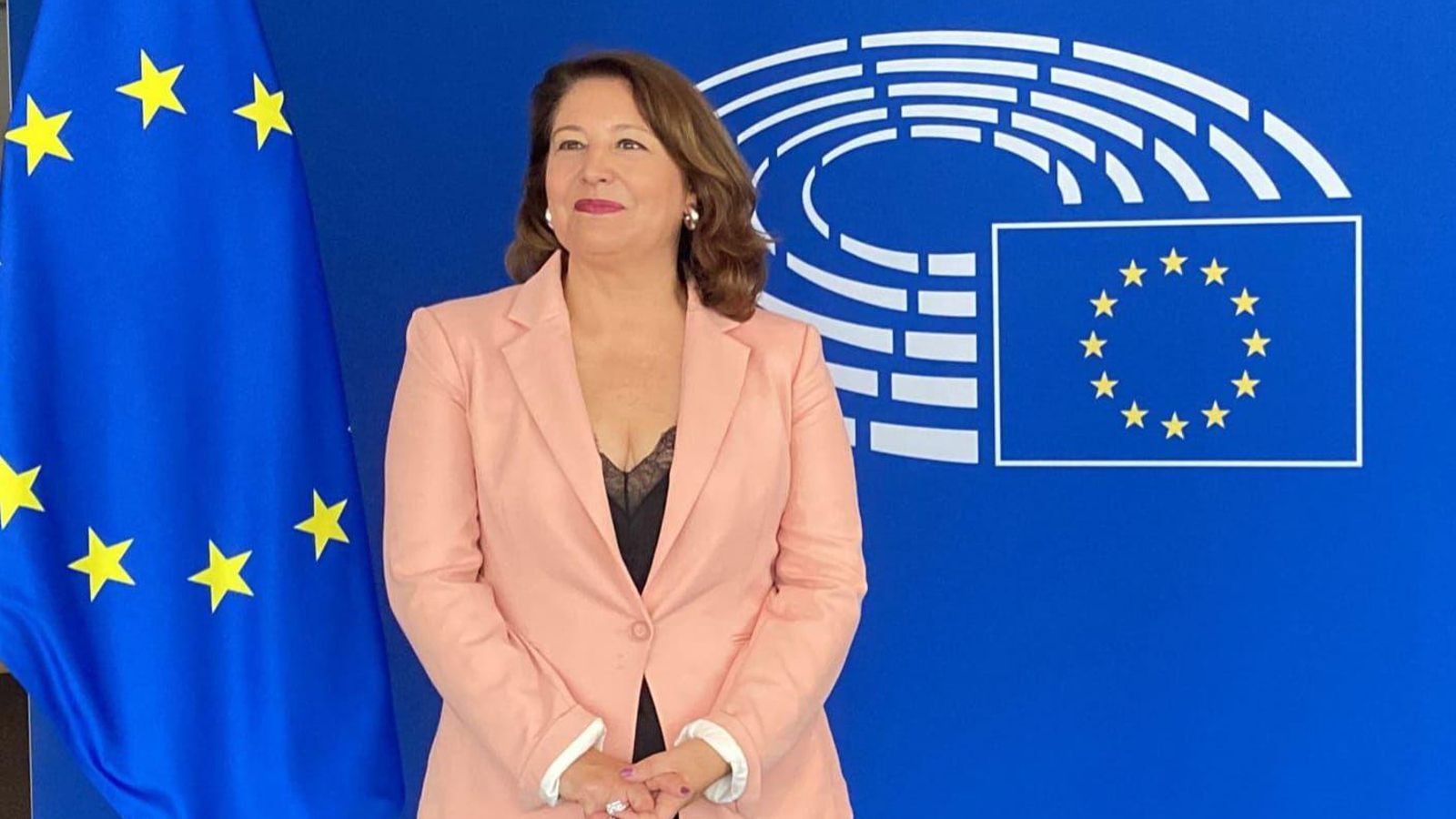 Carmen Crespo, eurodiputada del PP en Bruselas Carmen Crespo, eurodiputada del PP en Bruselas