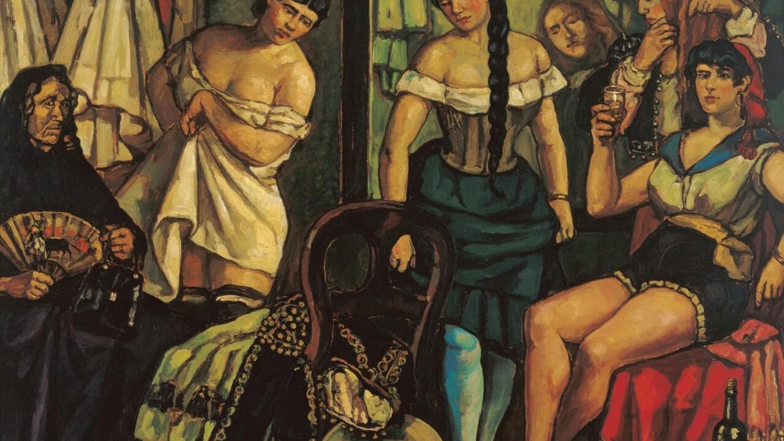‘Coristas’ (1927), de Solana.