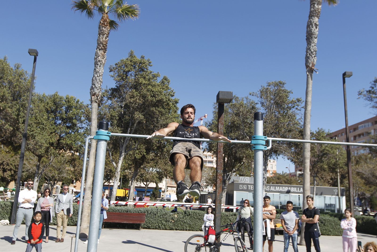 Fotogalería Pista de Calistenia. Parque de los Periodistas. Almería