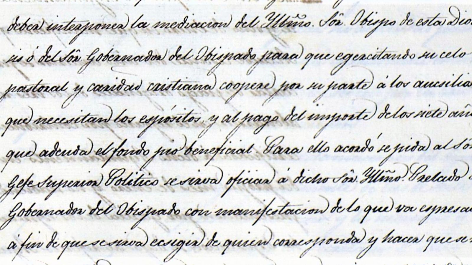 Extracto donde los liberales apelan al obispado (1821).