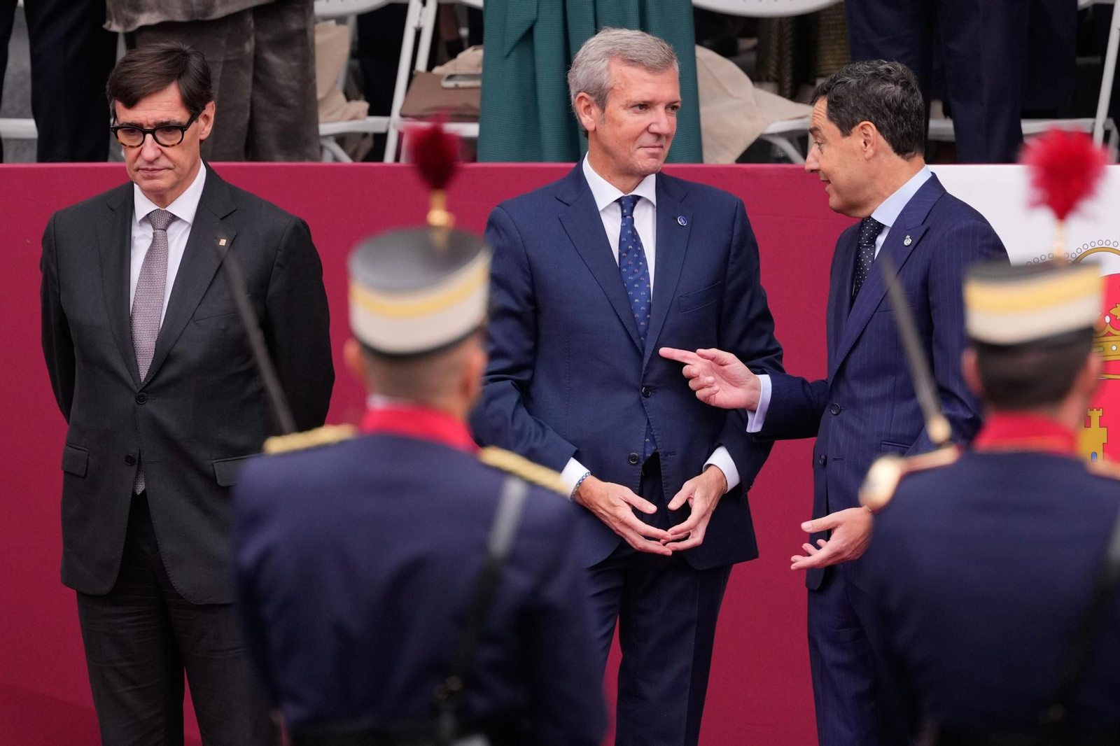 El desfile por el Día de la Fiesta Nacional, en imágenes