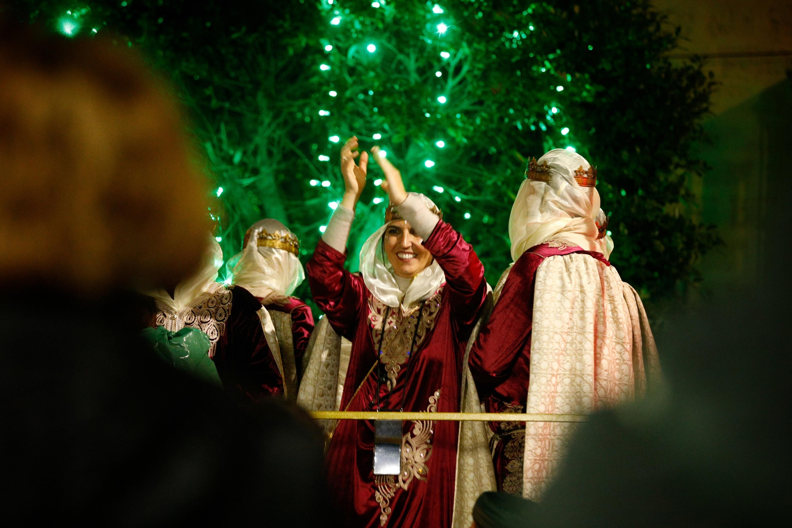 Las imágenes de los Magos de Oriente en San Fernando