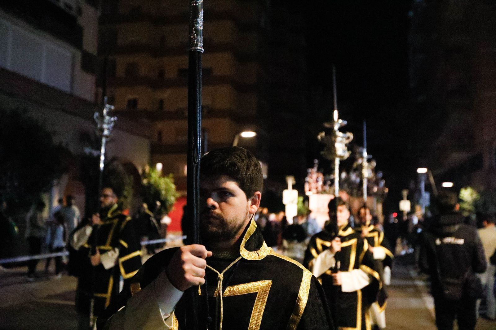 La procesión de La Caridad de Almería, en imágenes