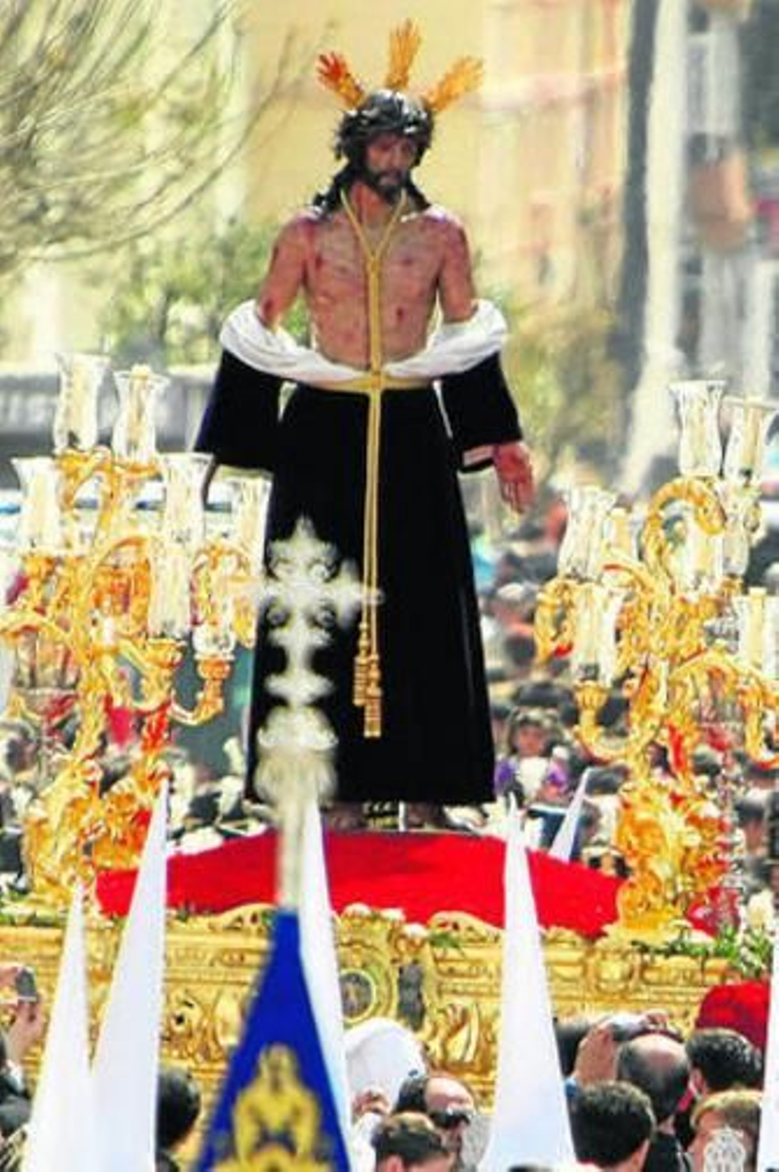 Jesús Despojado de Sus Vestiduras, en una salida procesional.