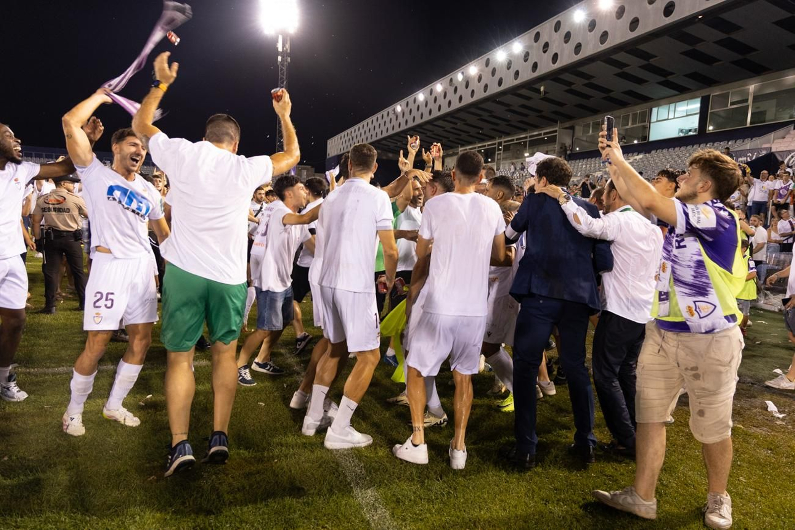 La celebración del Real Jaén.