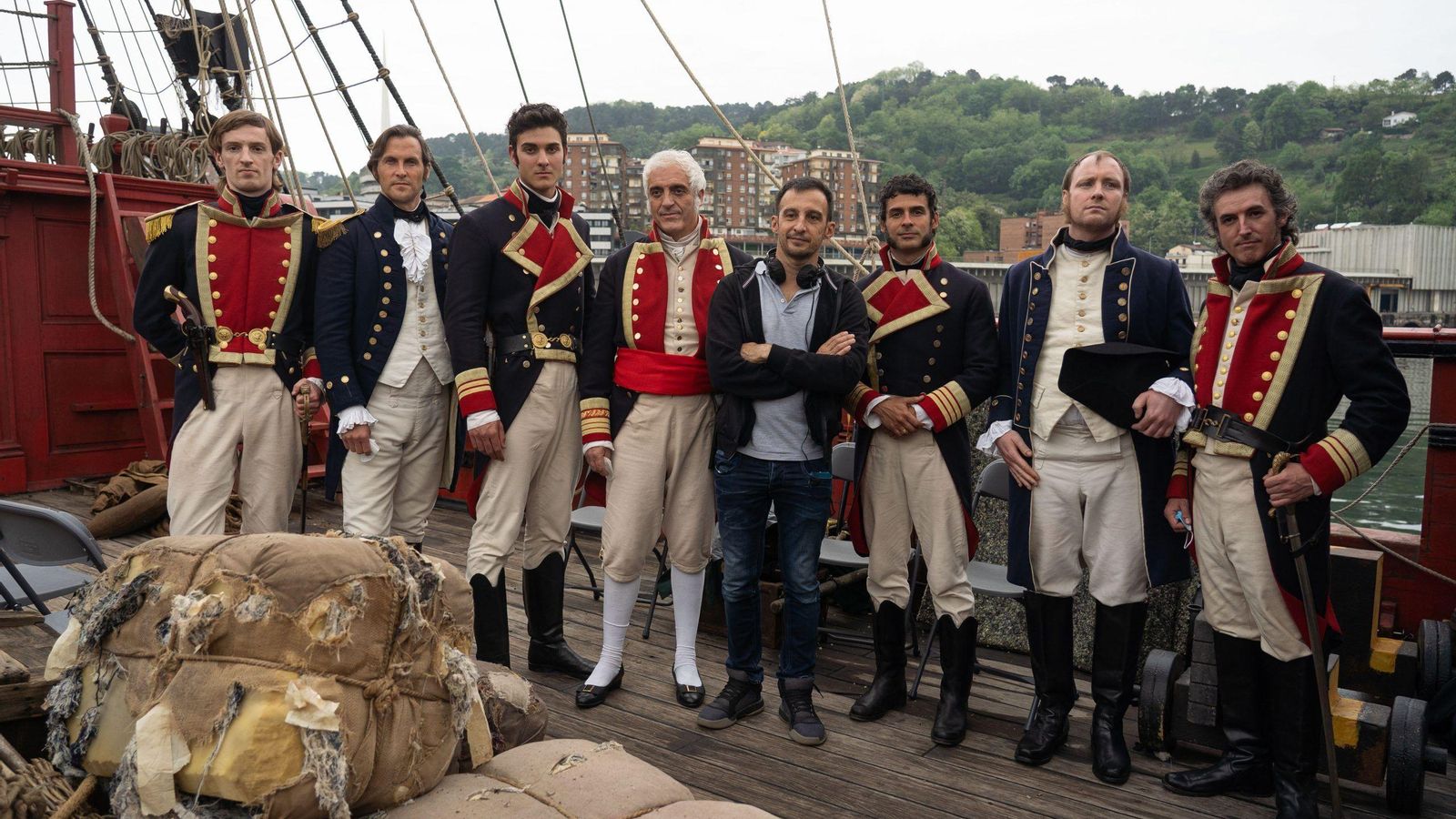 El director, en el rodaje de 'La Fortuna'.