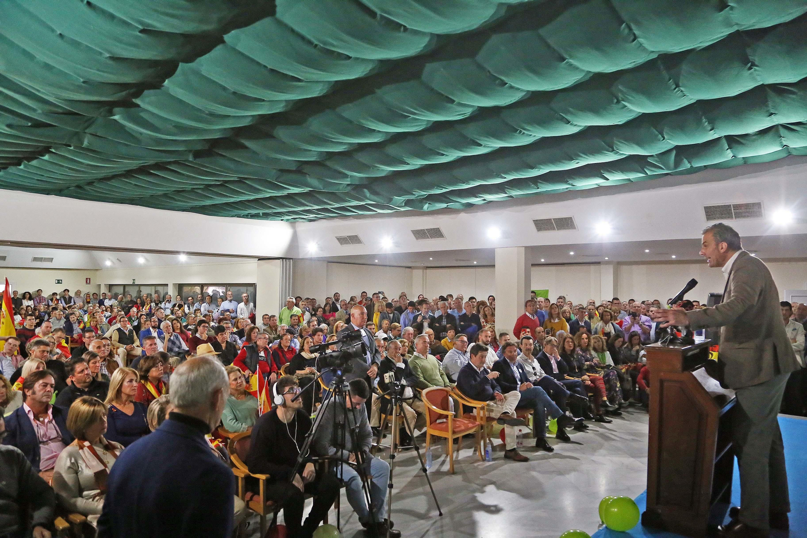El acto de Vox en el hotel Guadalete de Jerez