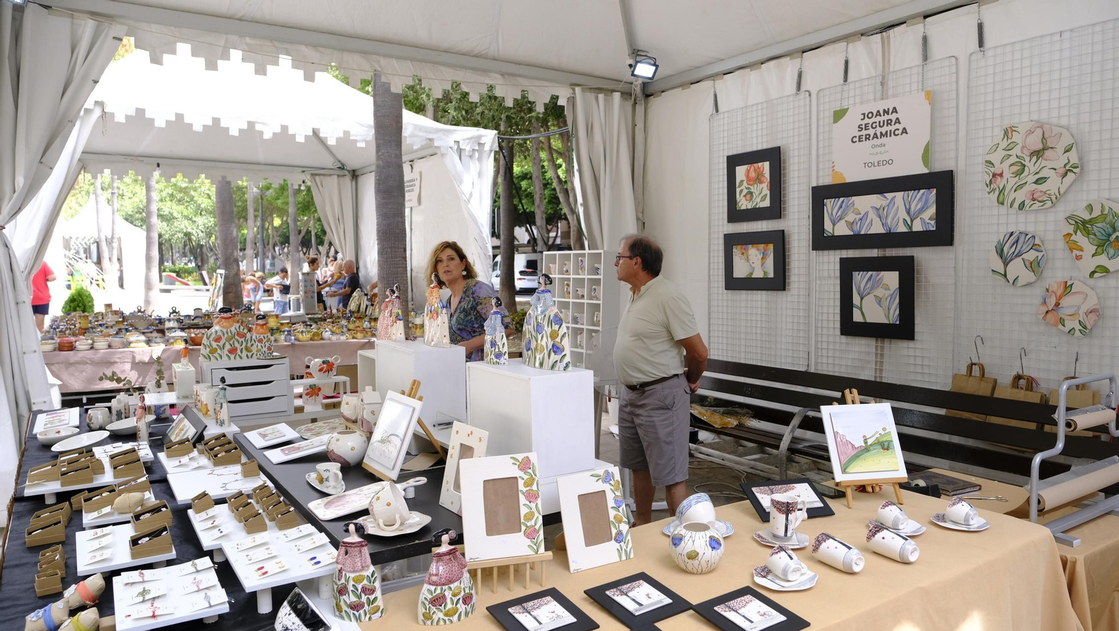 Las imágenes de la alfarería de la Feria de Almería 2025