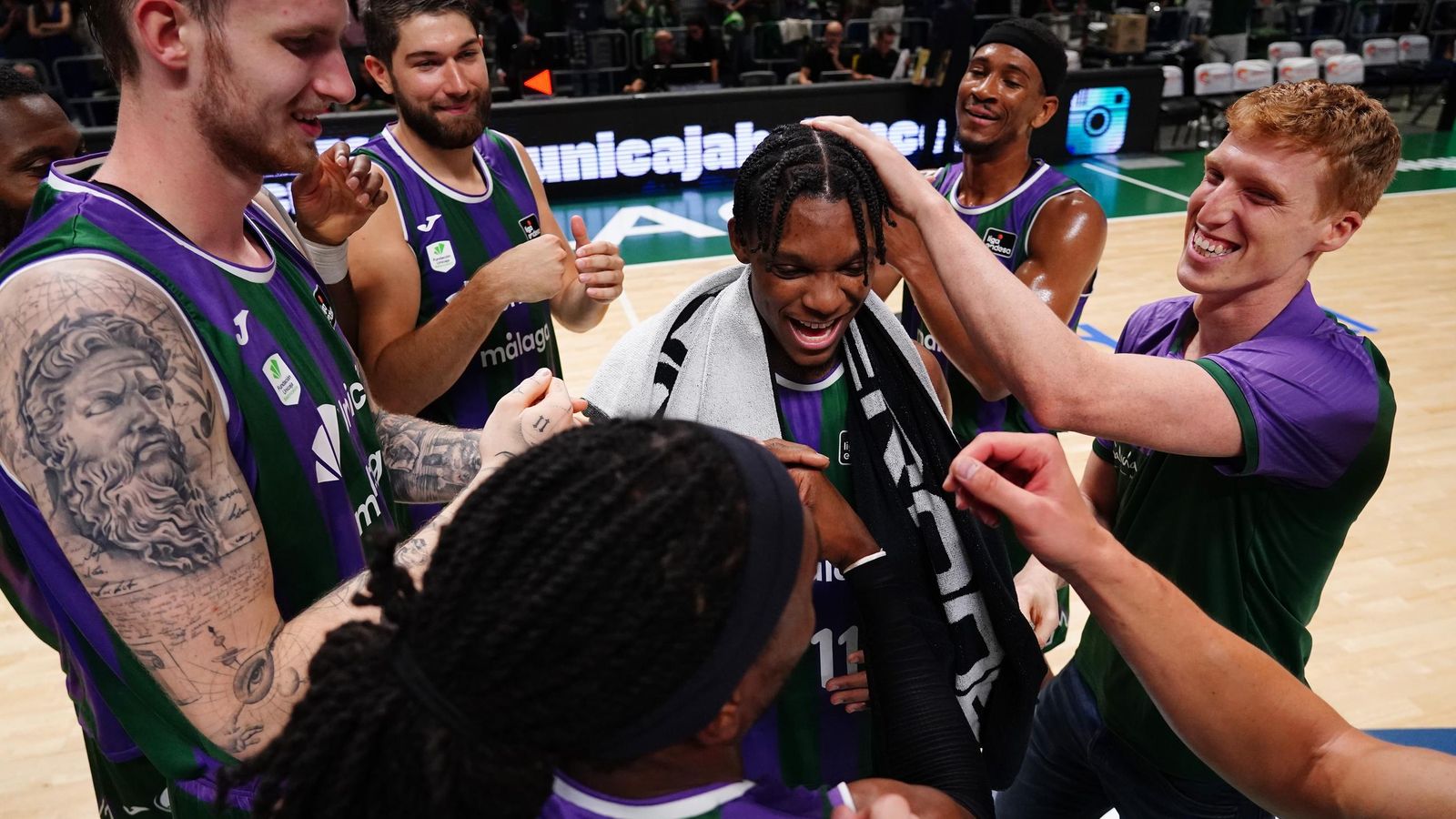 Las fotos del Unicaja-Hiopos Lleida