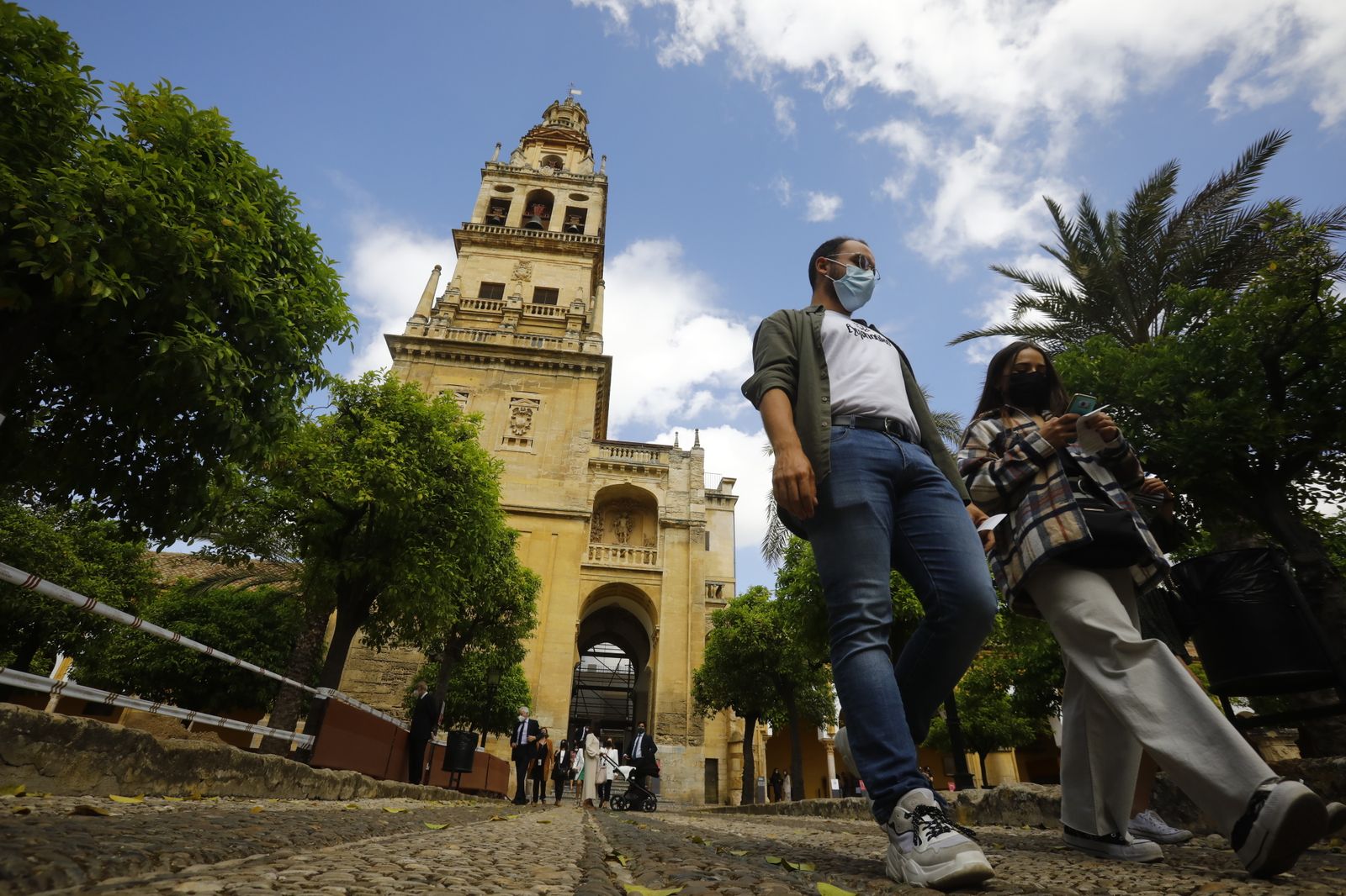 Visitas a la Mezquita Catedral durante los fines de semana, en imágenes