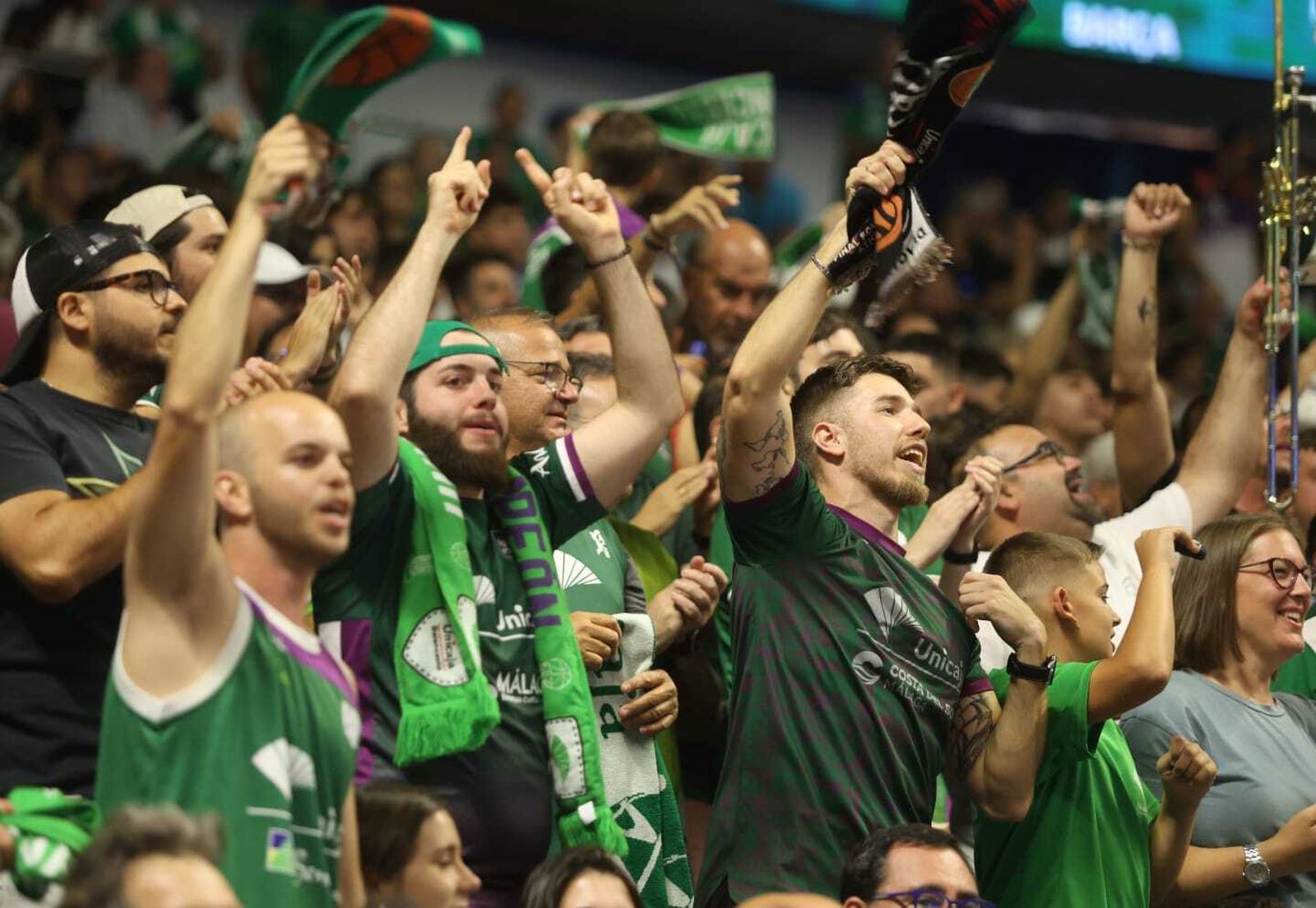 El Unicaja-Barcelona, en fotos