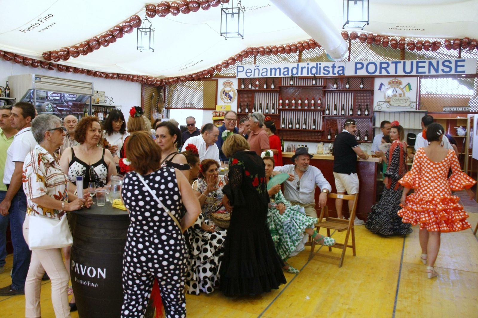 La Peña Madridista también ha obtenido una mención especial en el Concurso de Casetas.