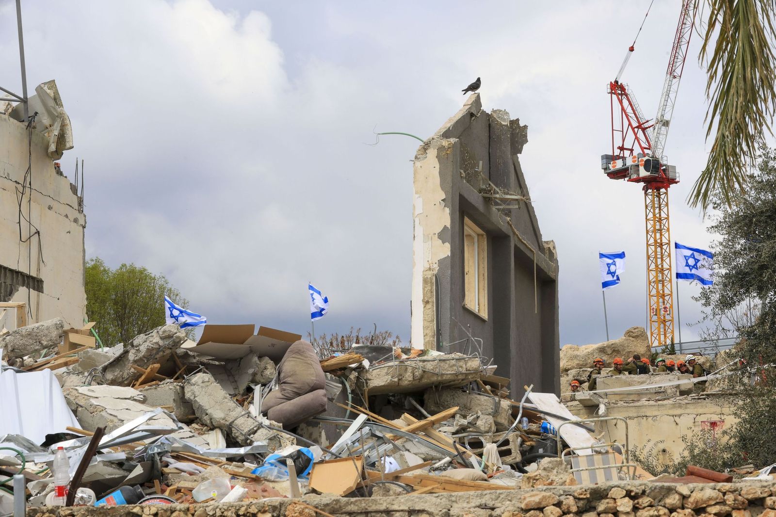 Galería gráfica: Entre el dolor, los israelíes víctimas de Irán defienden una "guerra justificada"